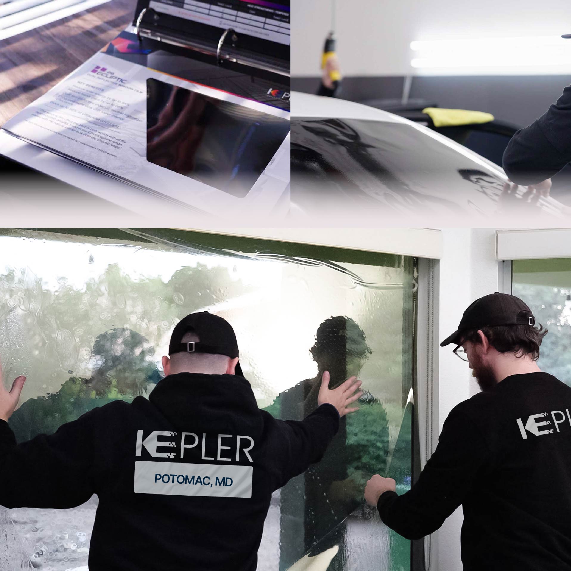 Kepler Specialist Performing Commercial Window Tinting in Potomac Potomac