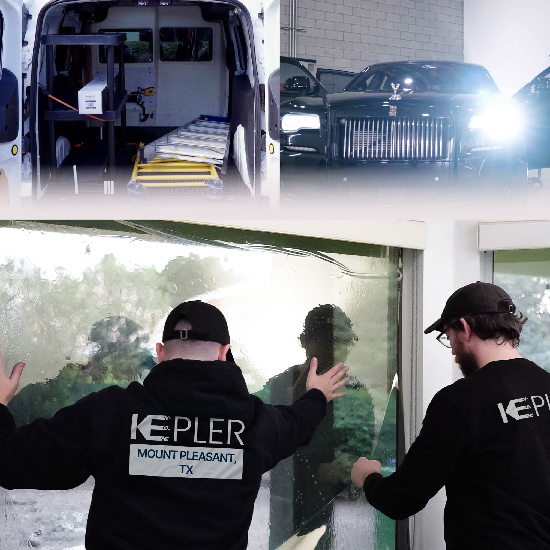 Kepler Specialist Performing Commercial Window Tinting in Mount Pleasant Mount Pleasant