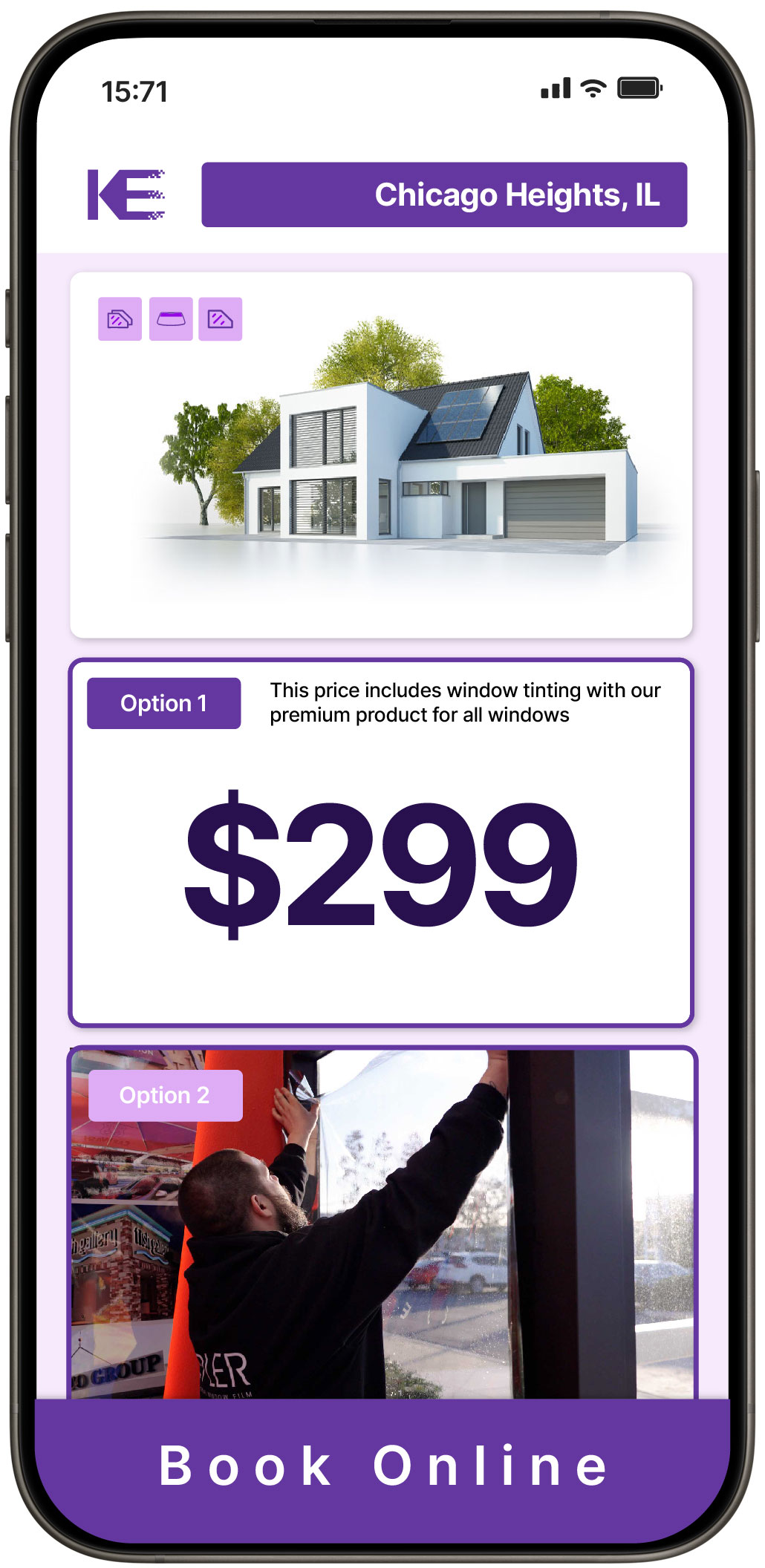 View Competitive Home Window Tinting Costs in Chicago Heights, Illinois