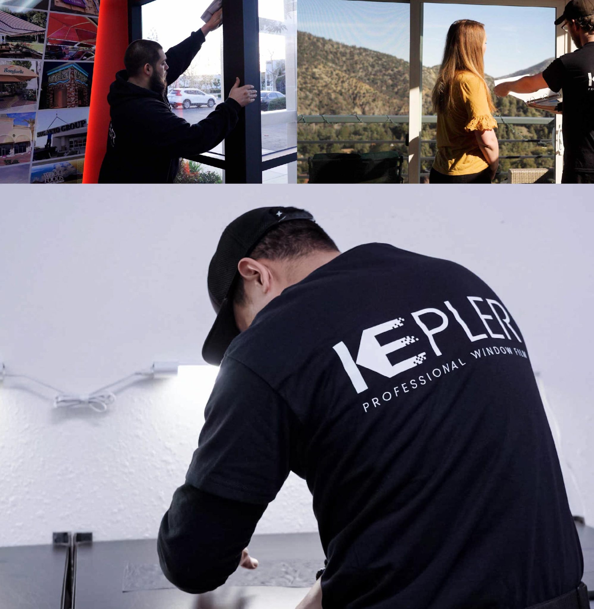 Kepler Specialist Installing Security Window Film in North Carolina
