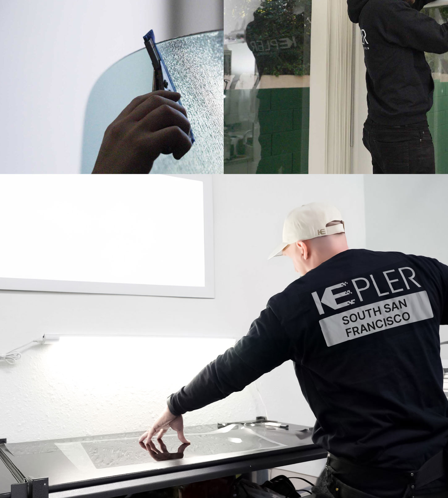 Window Tinting Specialist Cutting Film in South San Francisco, California