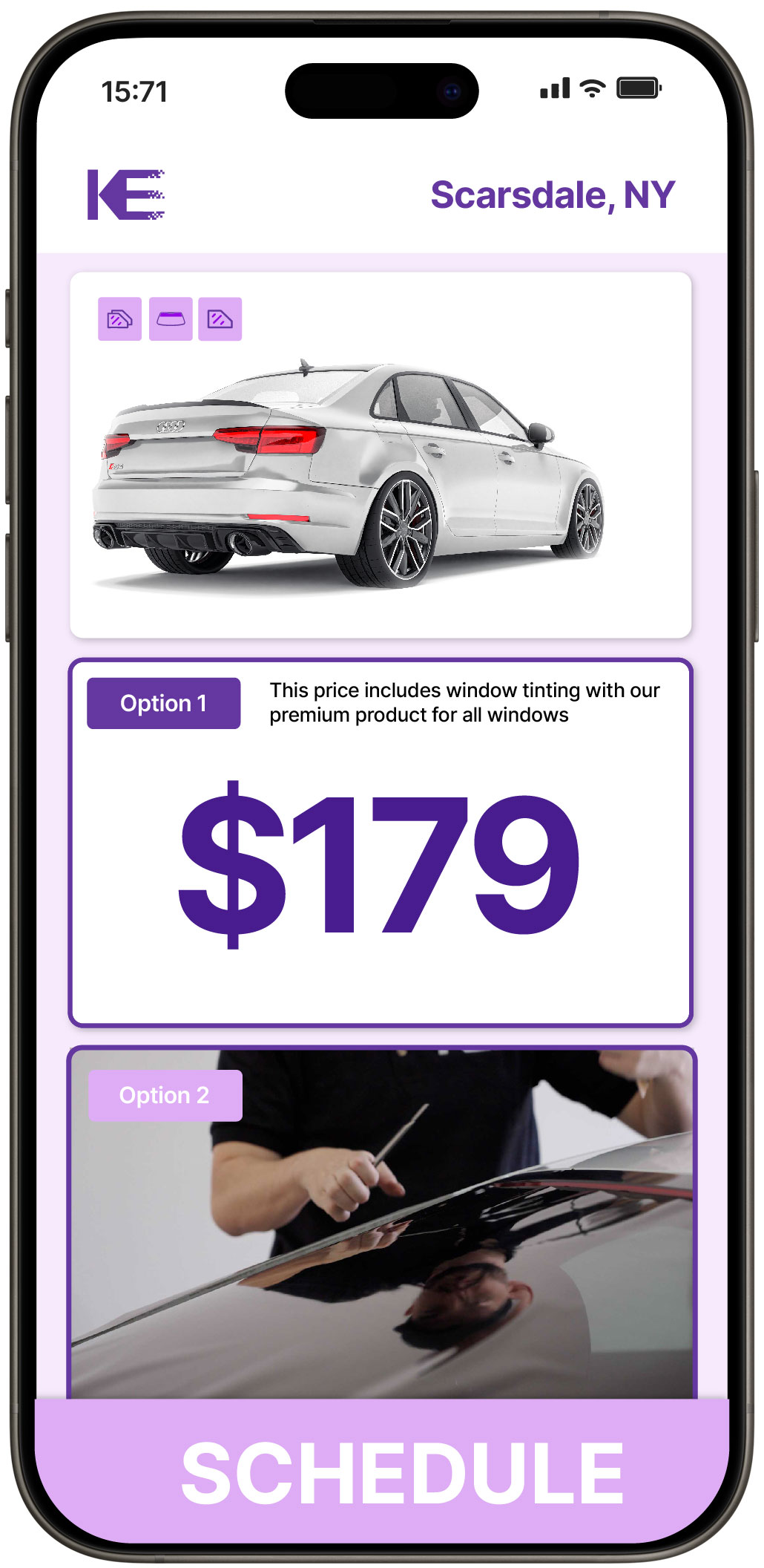 View Reasonable Car Window Tinting Rates in Scarsdale, New York