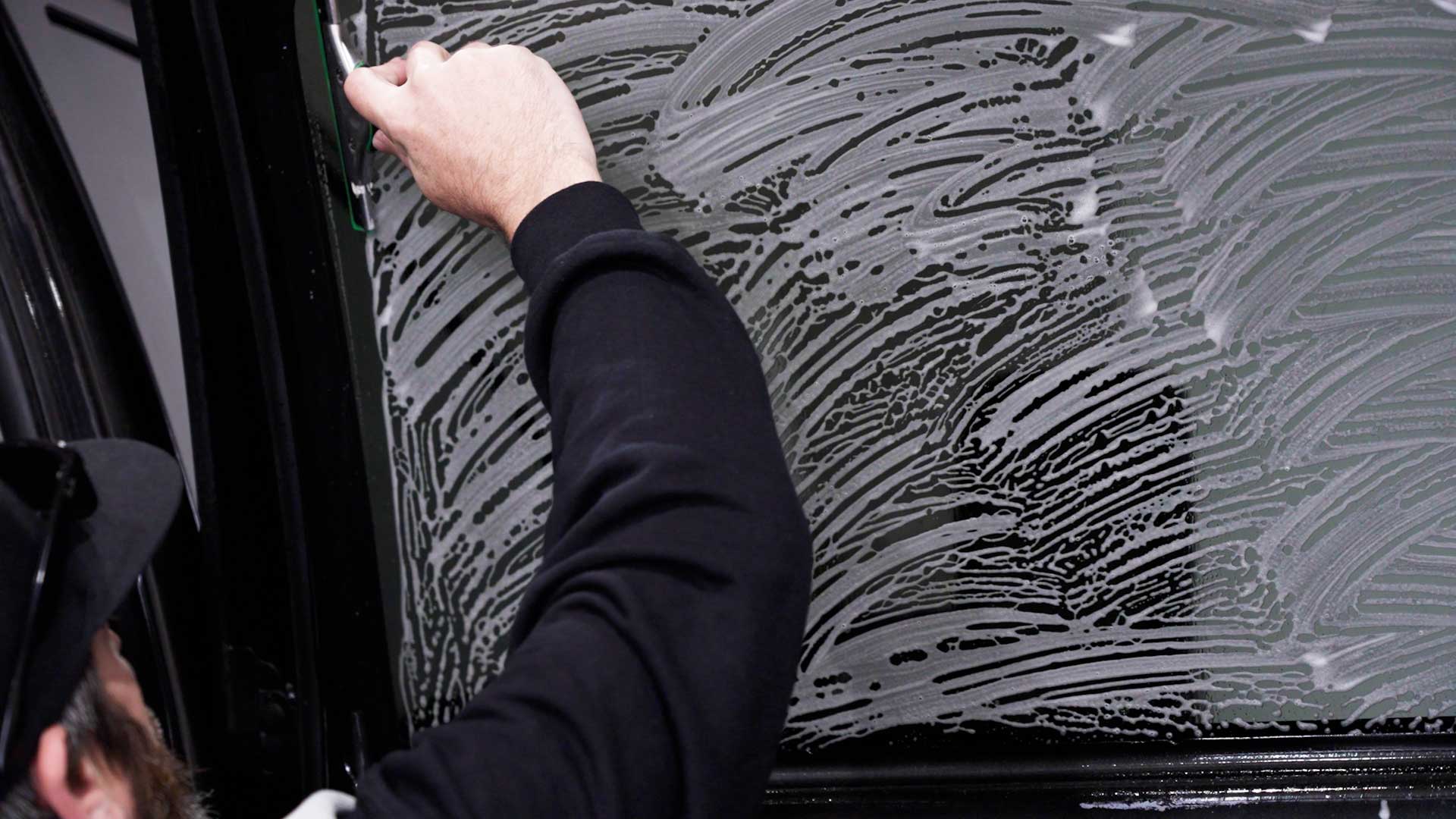 Professional Tesla Glass Tint preparation in San Dimas