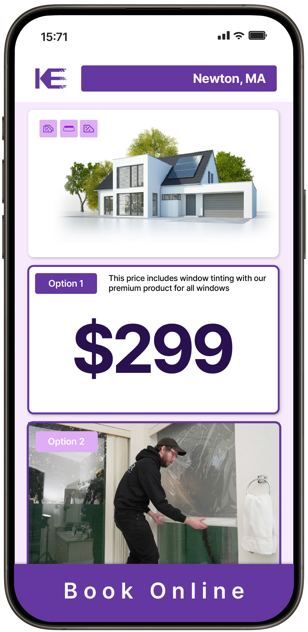 View Affordable Home Window Tinting Costs in Newton, Massachusetts