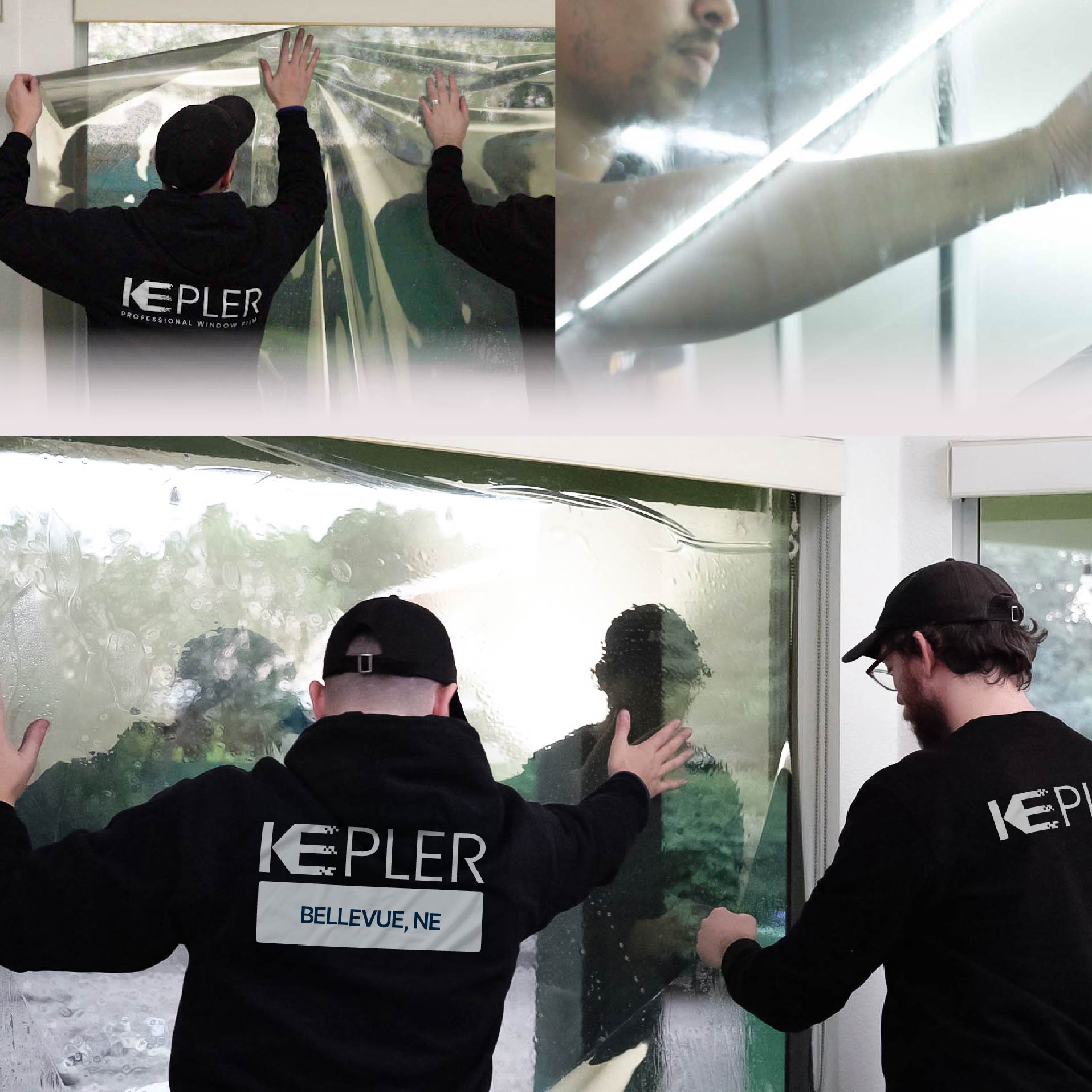 Kepler Specialist Performing Commercial Window Tinting in Bellevue Bellevue
