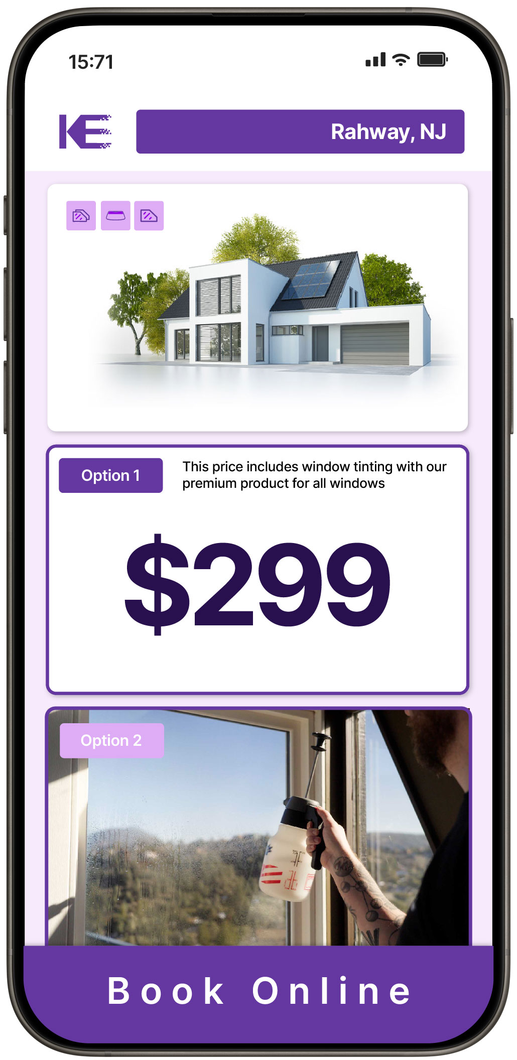View Affordable Home Window Tinting Prices in Rahway, New Jersey