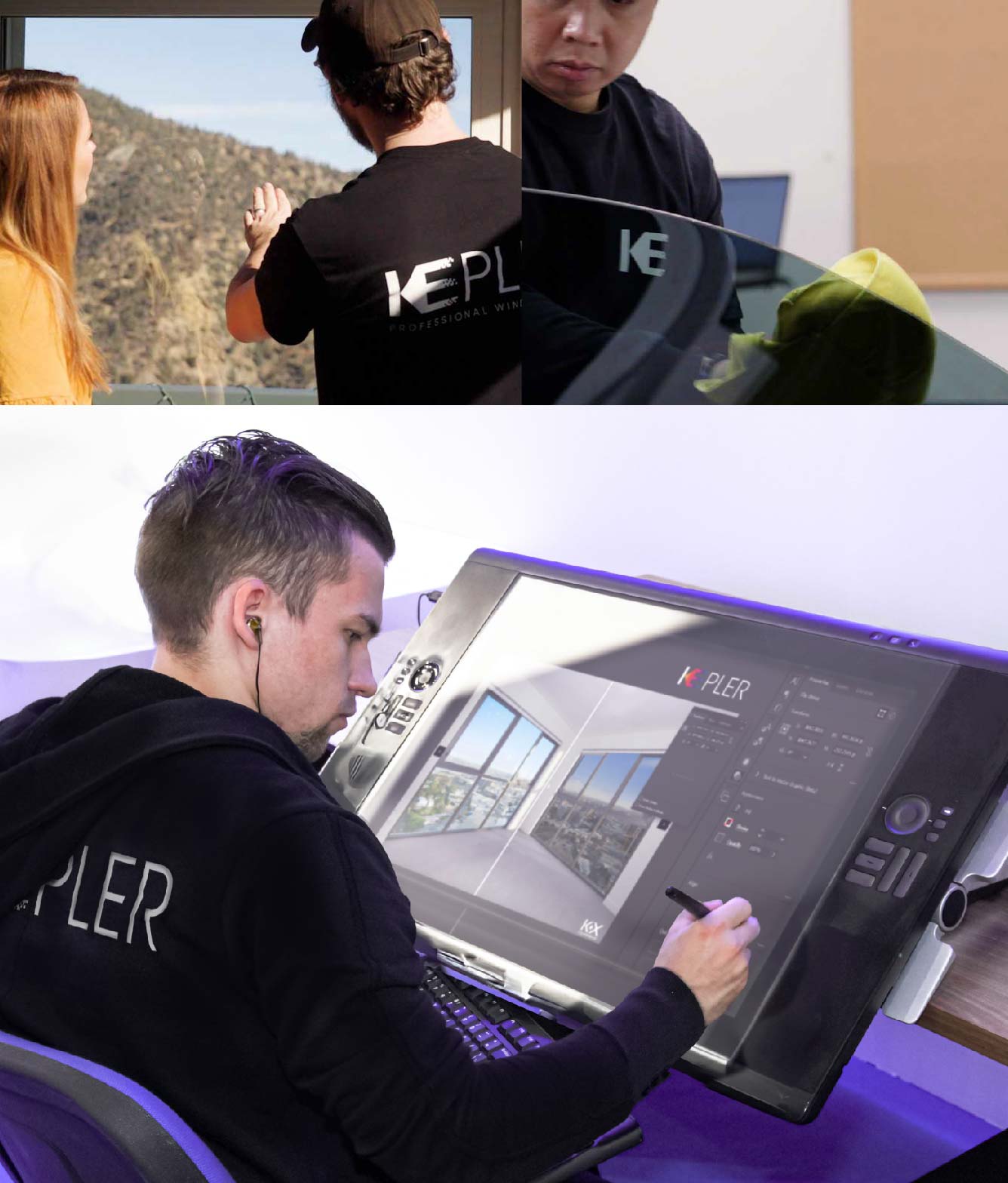 Kepler Specialist Performing Commercial Window Tinting in Wheeling Wheeling
