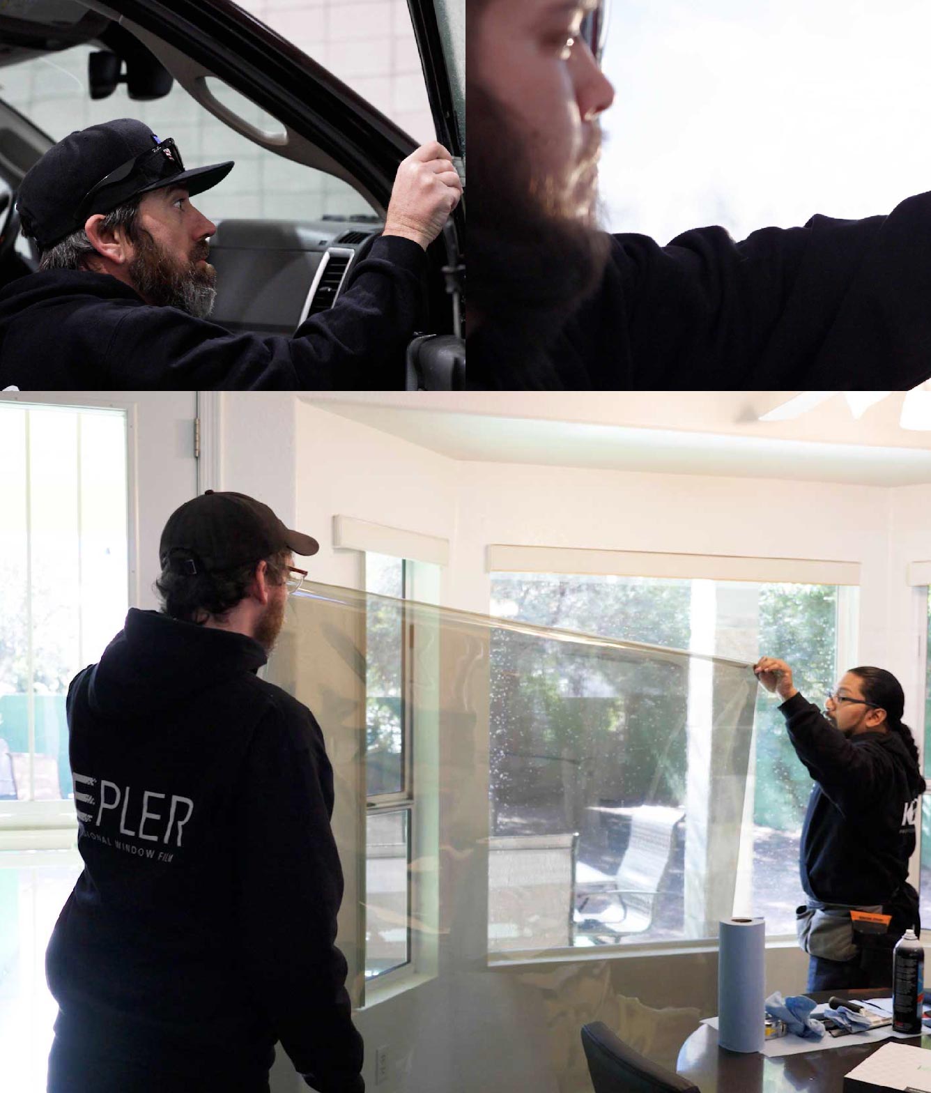 Home Window Tinting Specialist with Film in Hickory, North Carolina
