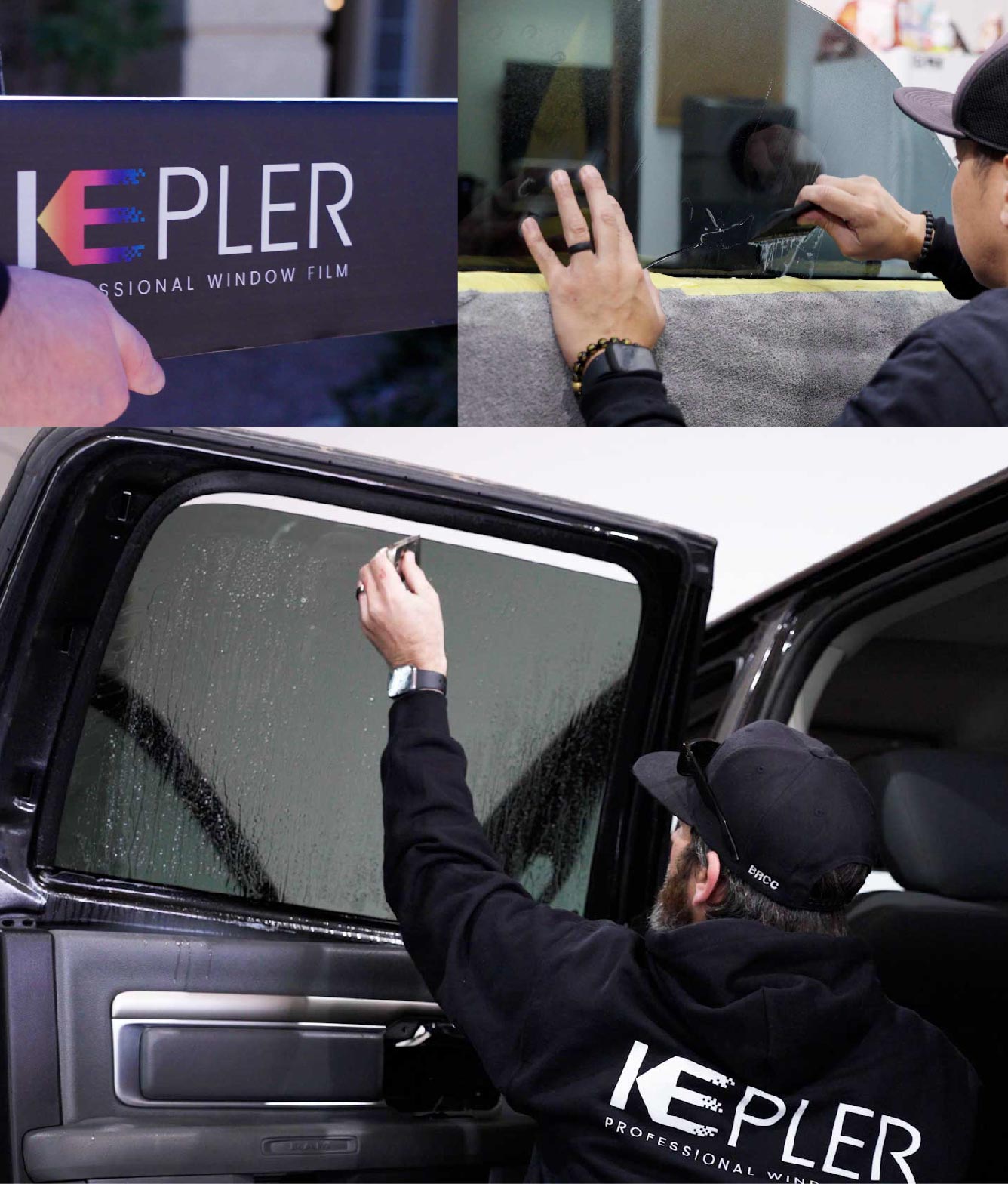 Kepler Window Tinting Specialists at Work in San Tan Valley, Arizona