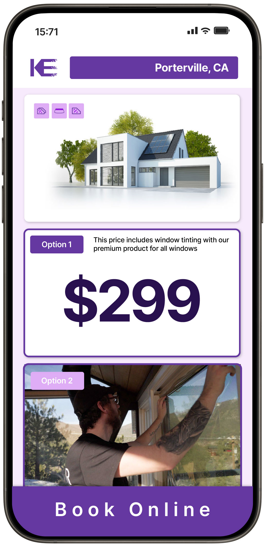 View Affordable Home Window Tinting Costs in Porterville, California