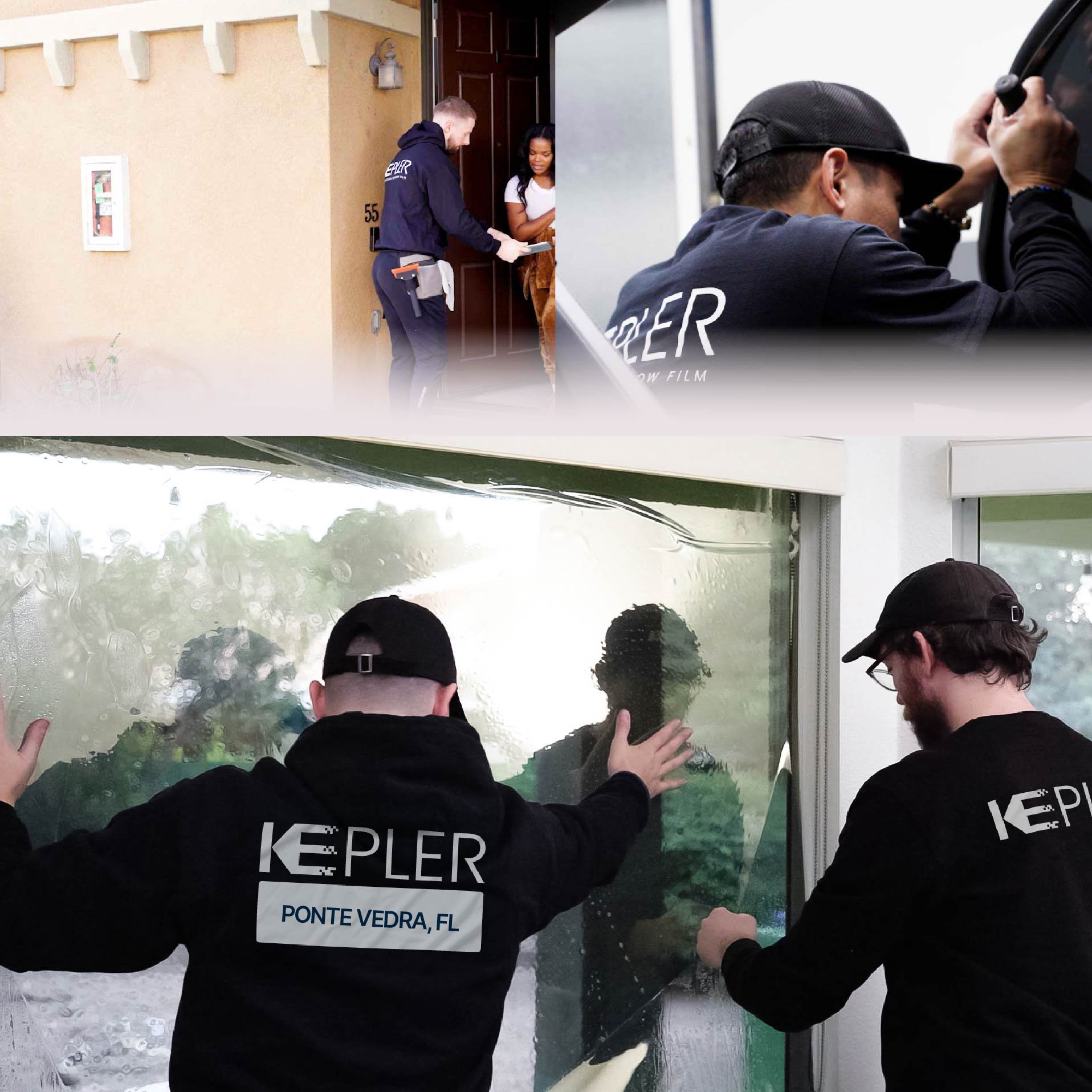 Kepler Specialist Performing Commercial Window Tinting in Ponte Vedra Ponte Vedra