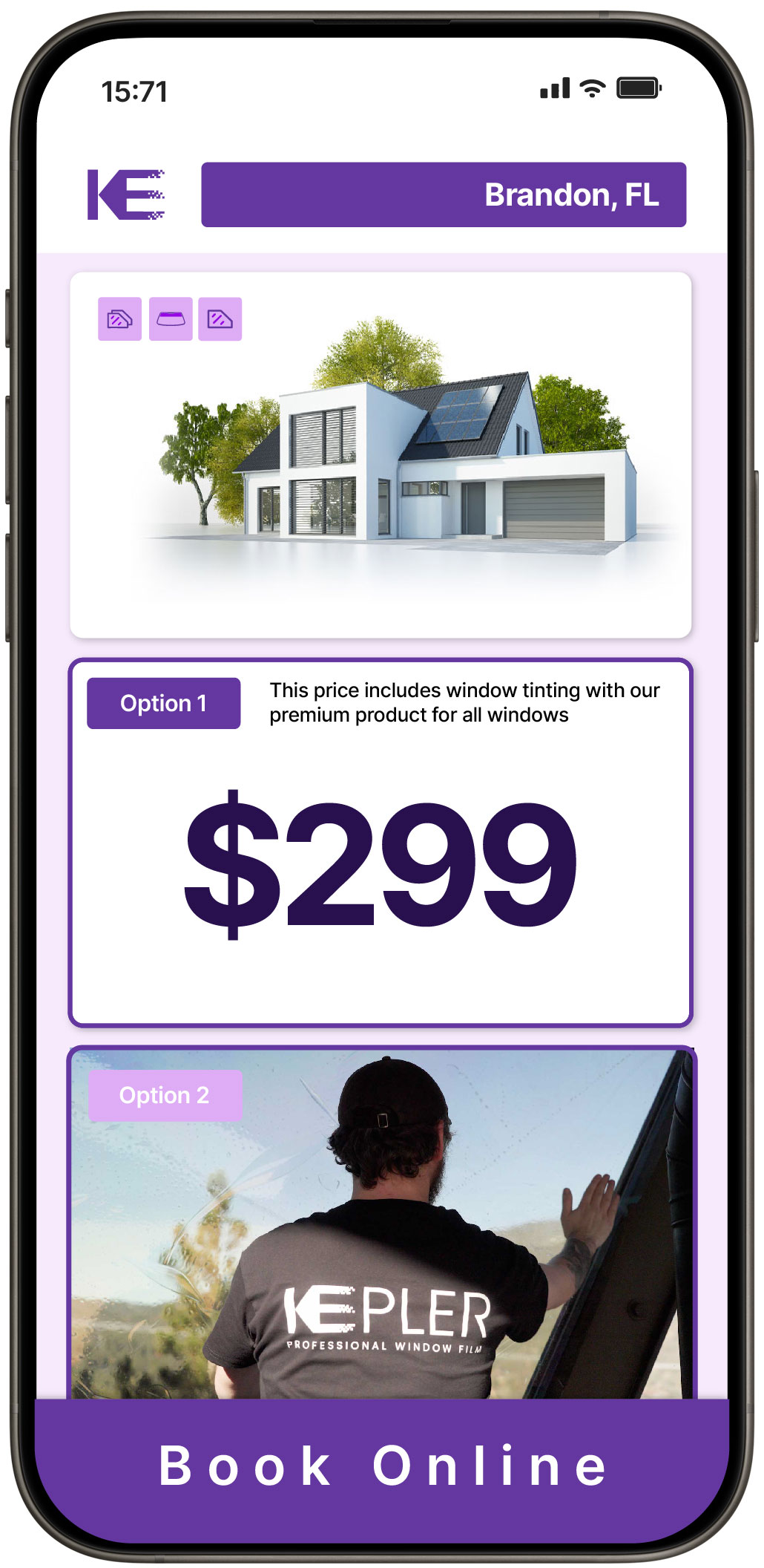 View Affordable Home Window Tinting Prices in Brandon, Florida