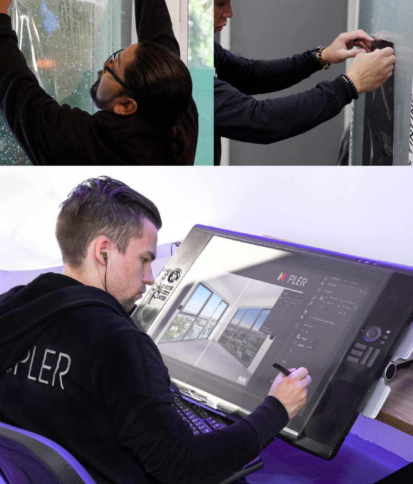 Kepler Specialist Performing Commercial Window Tinting in Kuna Kuna