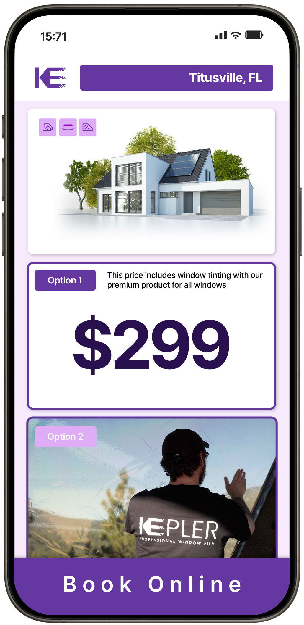 View Affordable Home Window Tinting Rates in Titusville, Florida