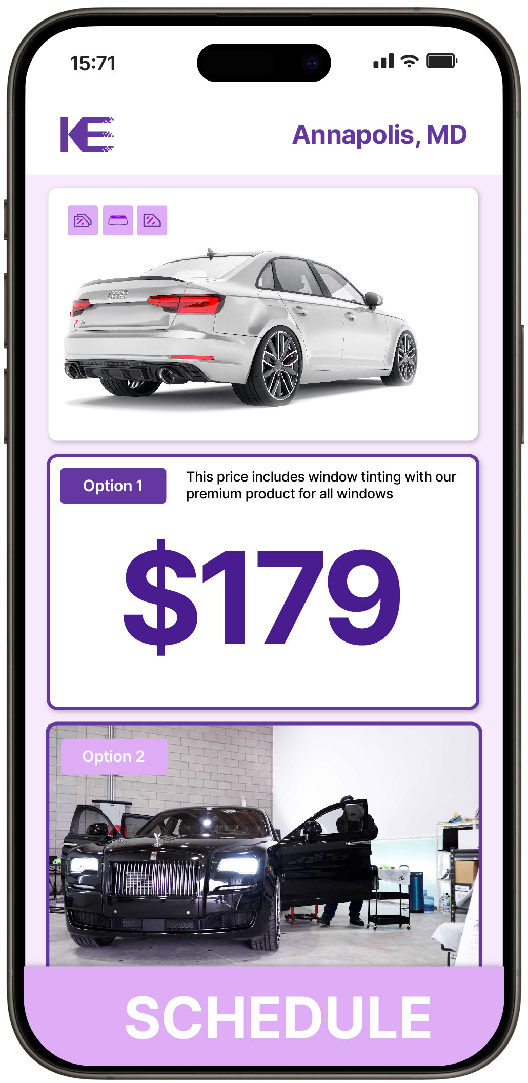 View Reasonable Car Window Tinting Costs in Annapolis, Maryland