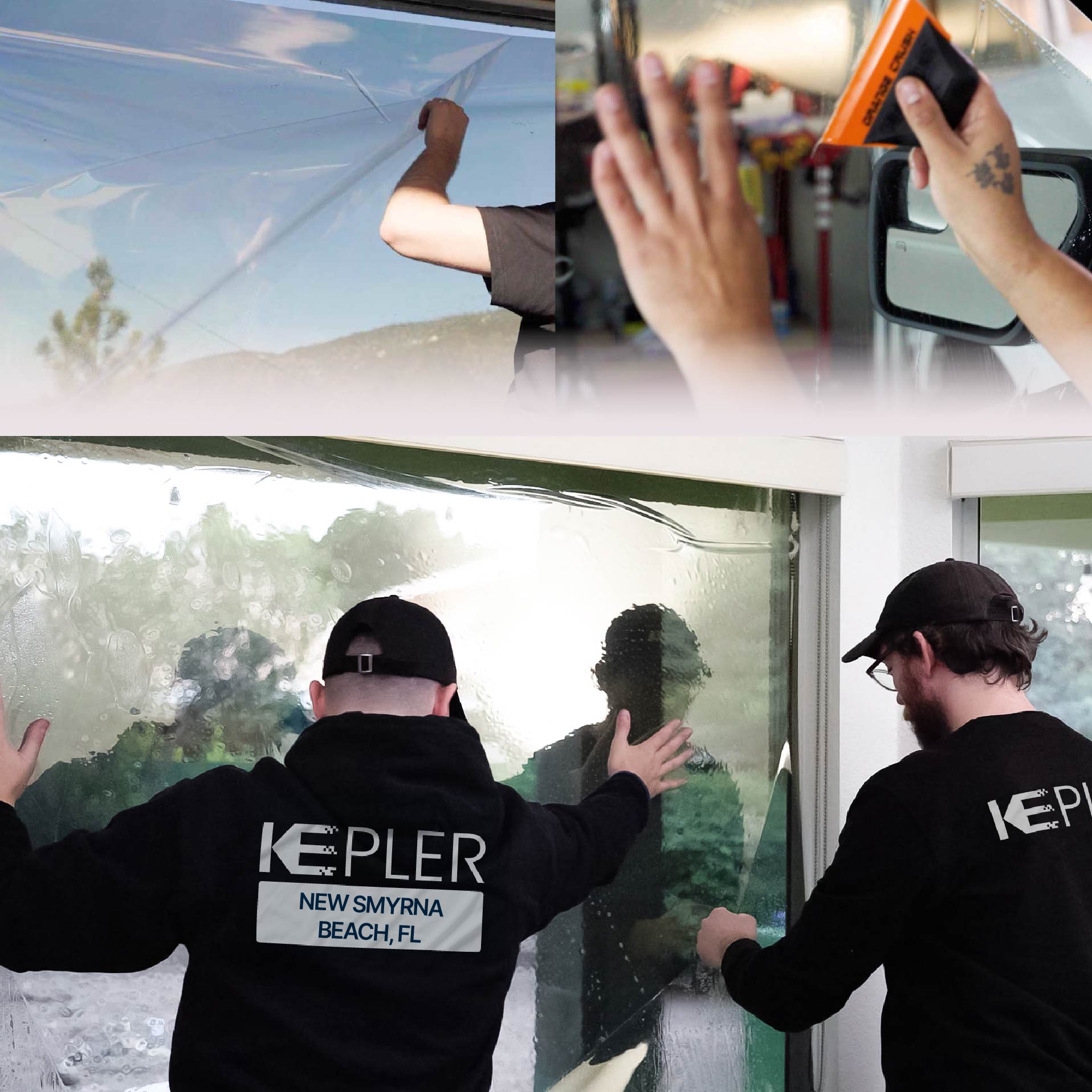 Kepler Specialist Performing Commercial Window Tinting in New Smyrna Beach New Smyrna Beach
