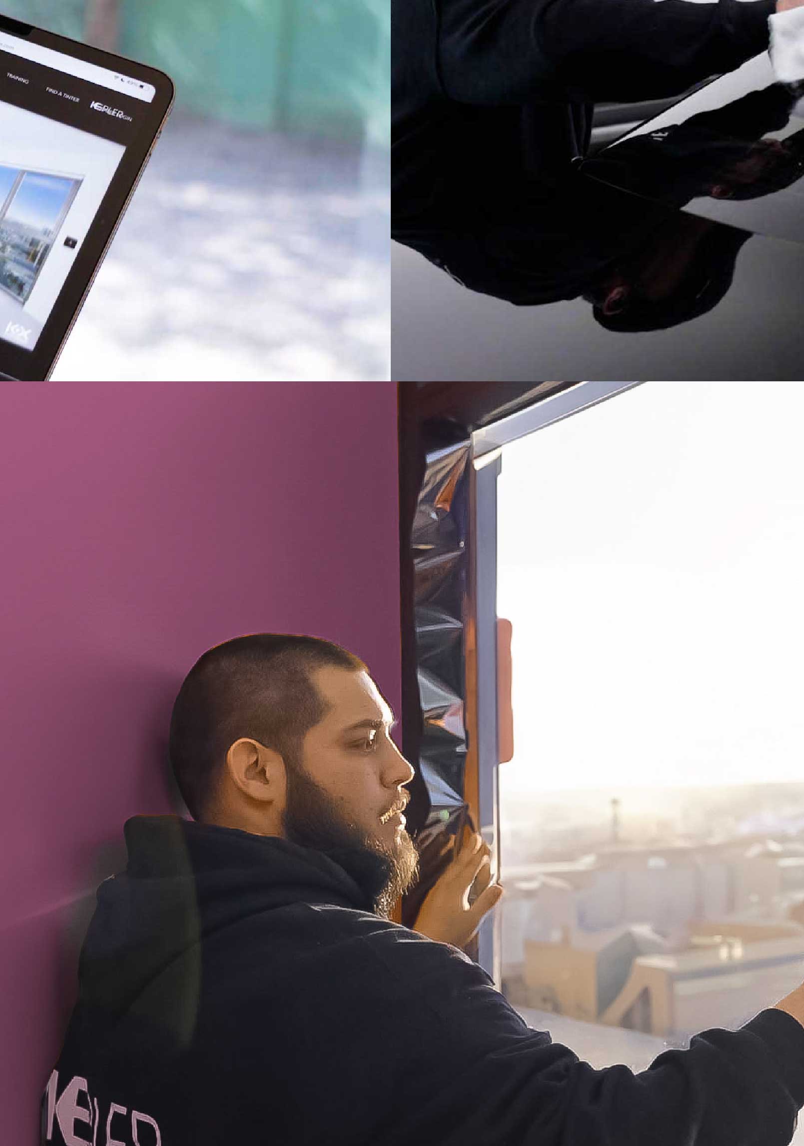 Kepler Specialist Installing Security Window Film in Sherman Oaks California
