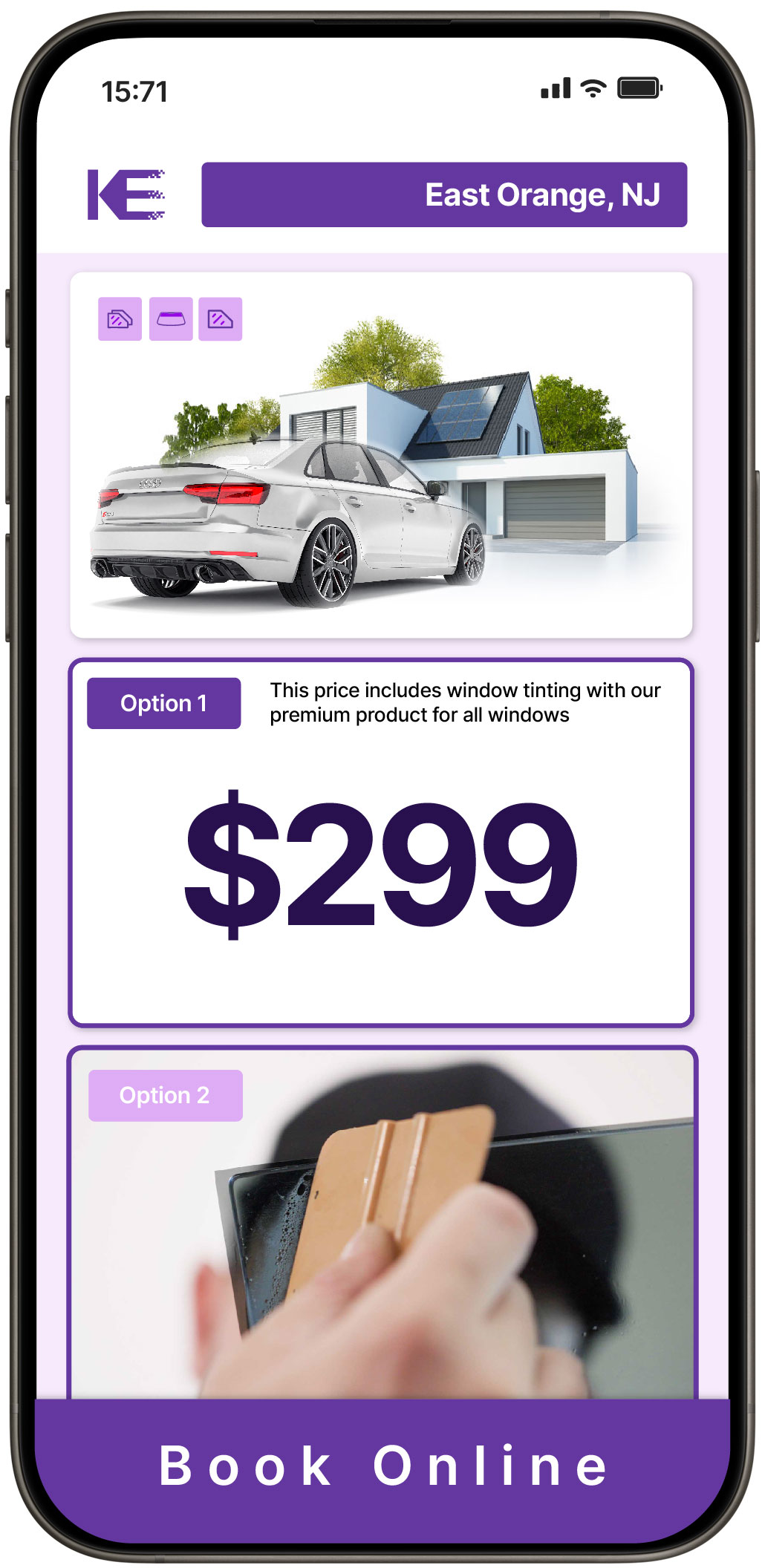 View Competitive Window Tinting Prices in East Orange, New Jersey