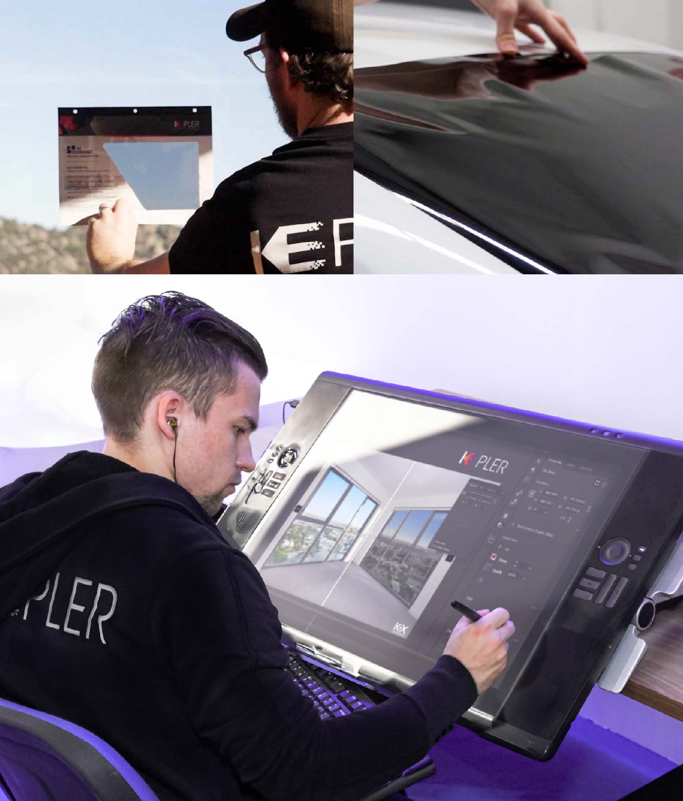 Kepler Specialist Performing Commercial Window Tinting in Cheyenne Cheyenne