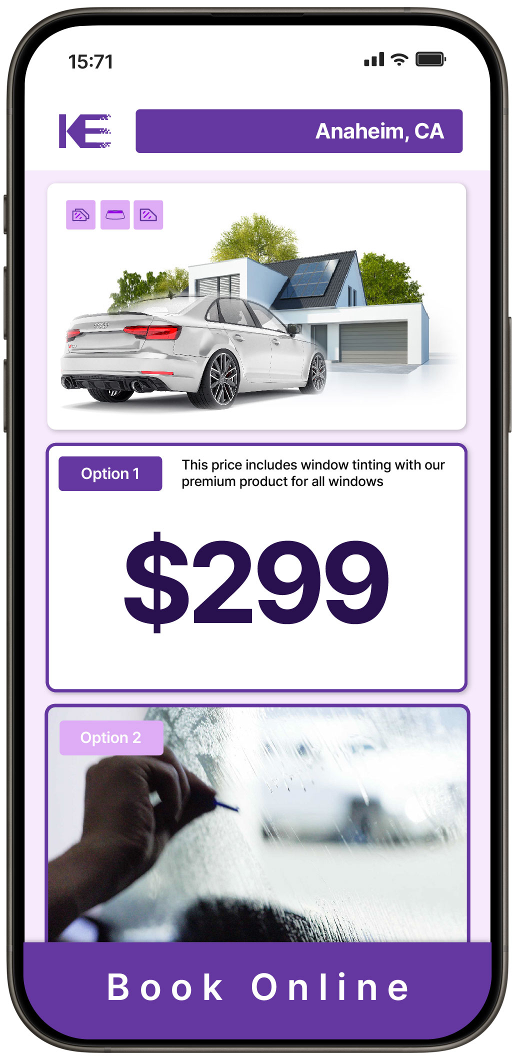 View Competitive Window Tinting Prices in Anaheim, California