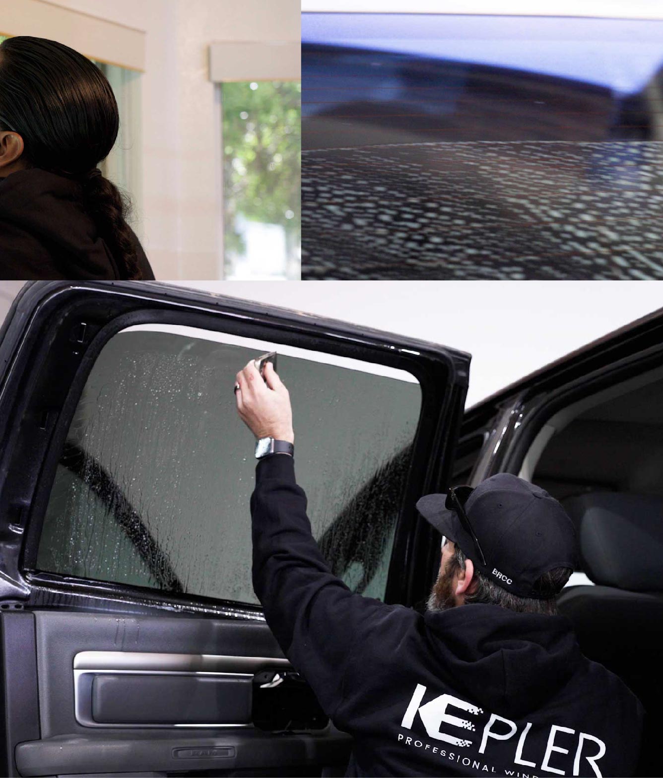 Kepler Window Tinting Specialists at Work in Middle Village, New York