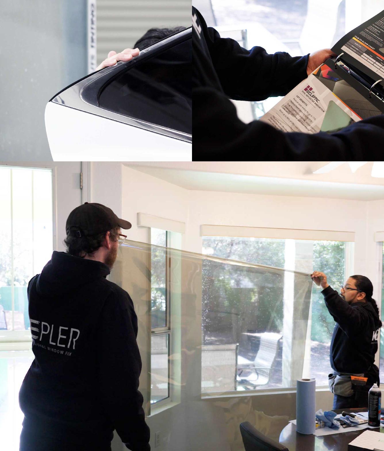 Home Window Tinting Specialist with Film in San Dimas, California