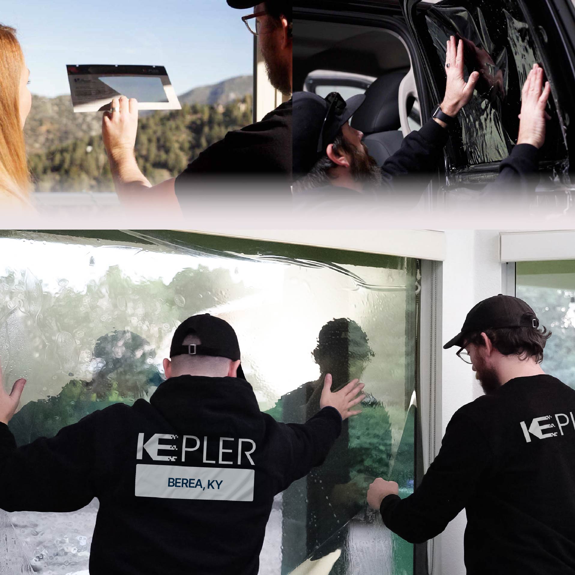 Kepler Specialist Performing Commercial Window Tinting in Berea Berea