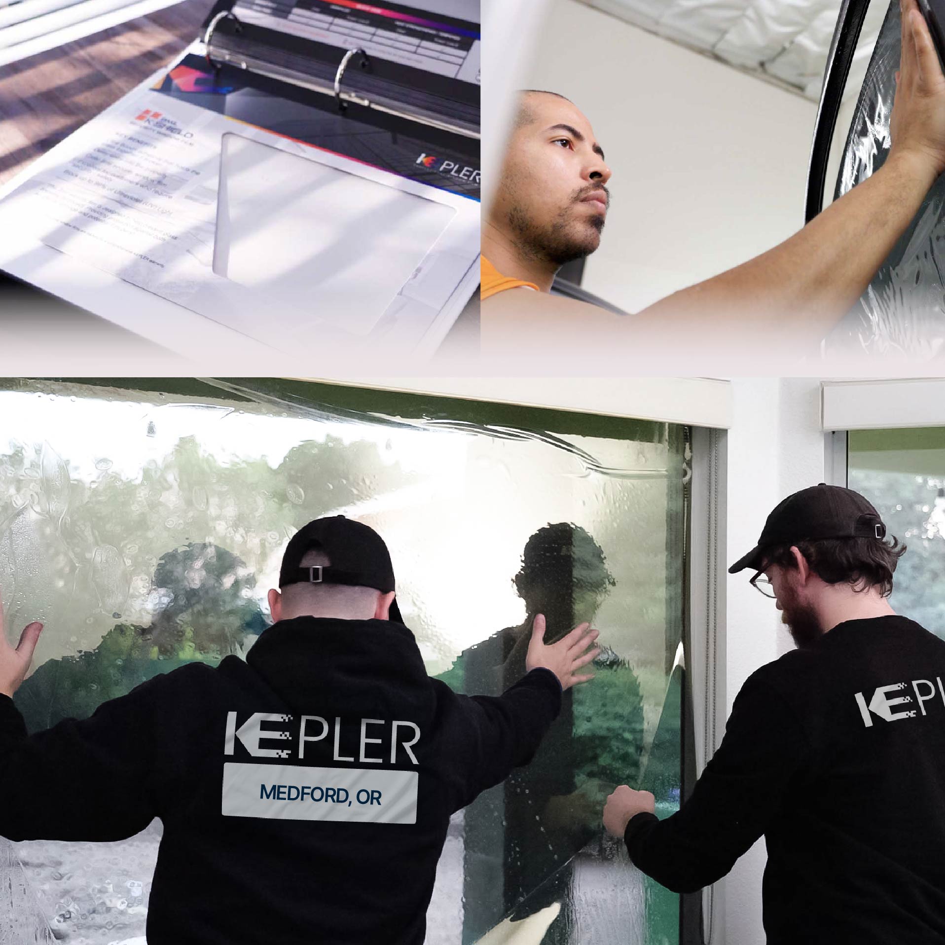 Kepler Specialist Performing Commercial Window Tinting in Medford Medford