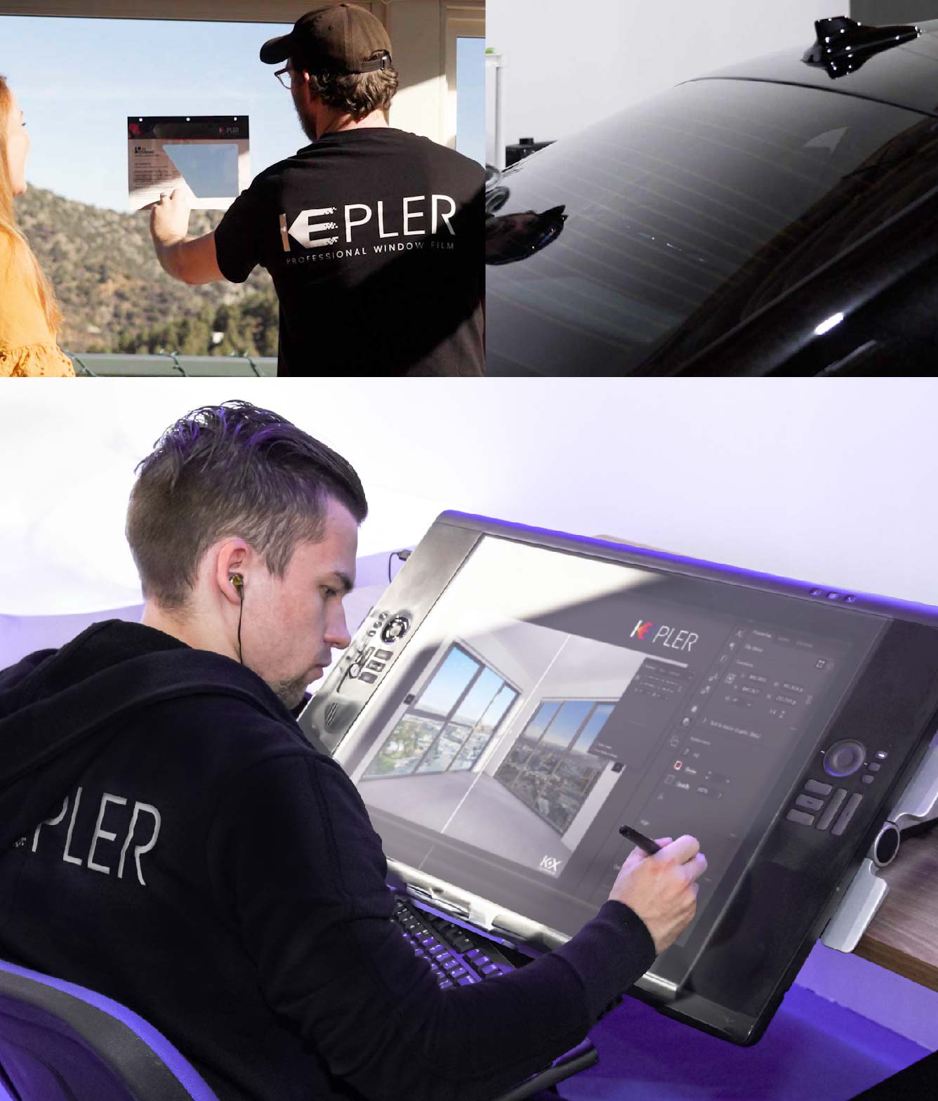 Kepler Specialist Performing Commercial Window Tinting in Payson Payson