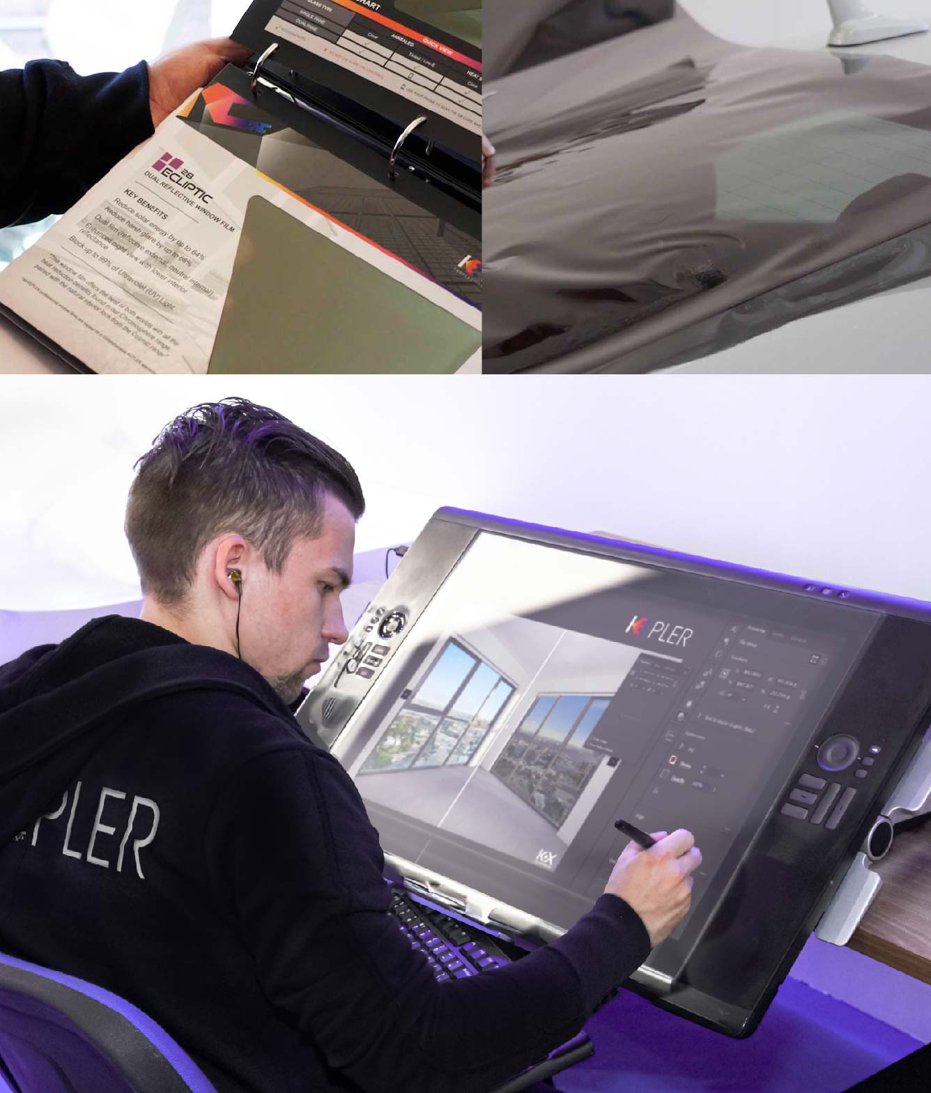 Kepler Specialist Performing Commercial Window Tinting in Gainesville Gainesville