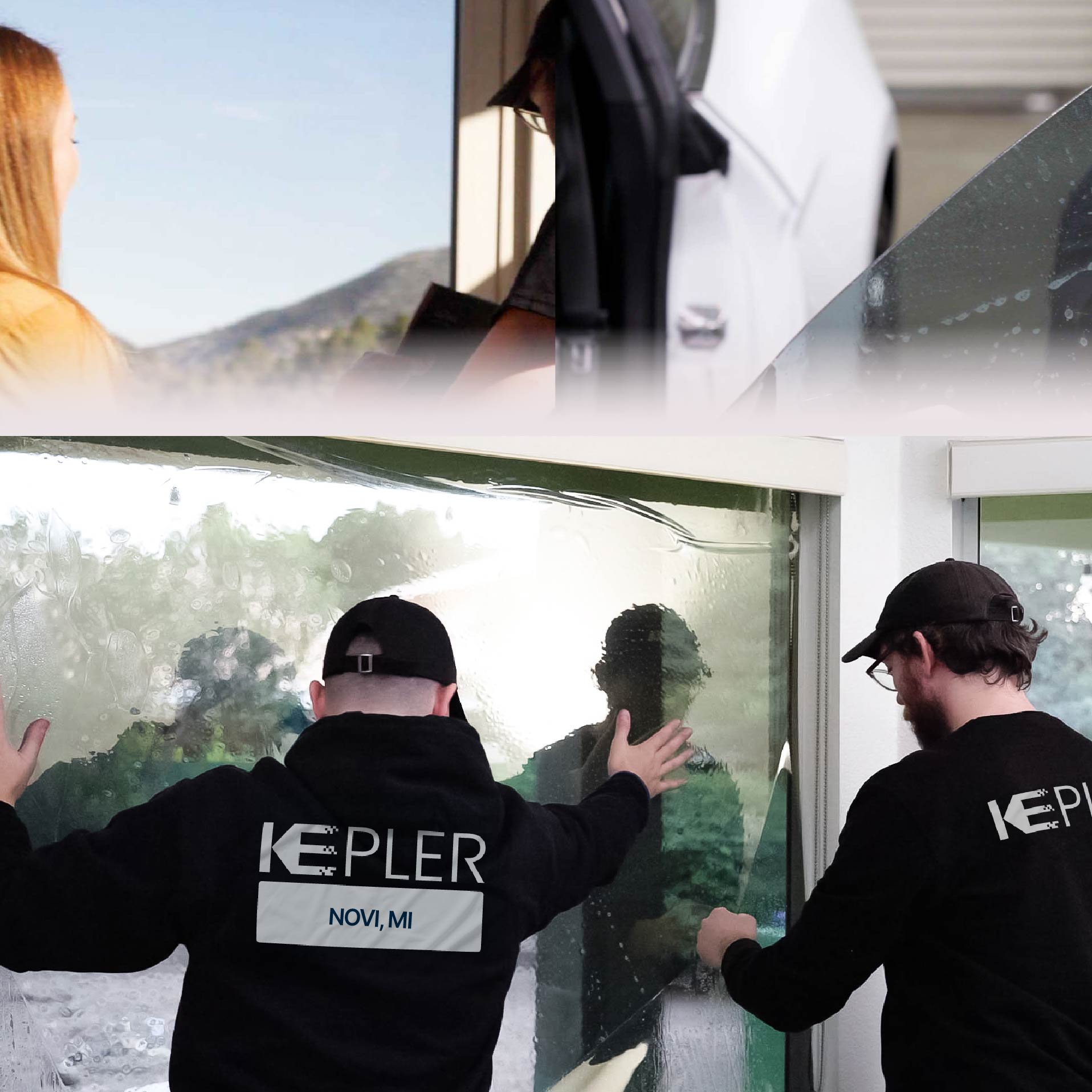 Kepler Specialist Performing Commercial Window Tinting in Novi Novi