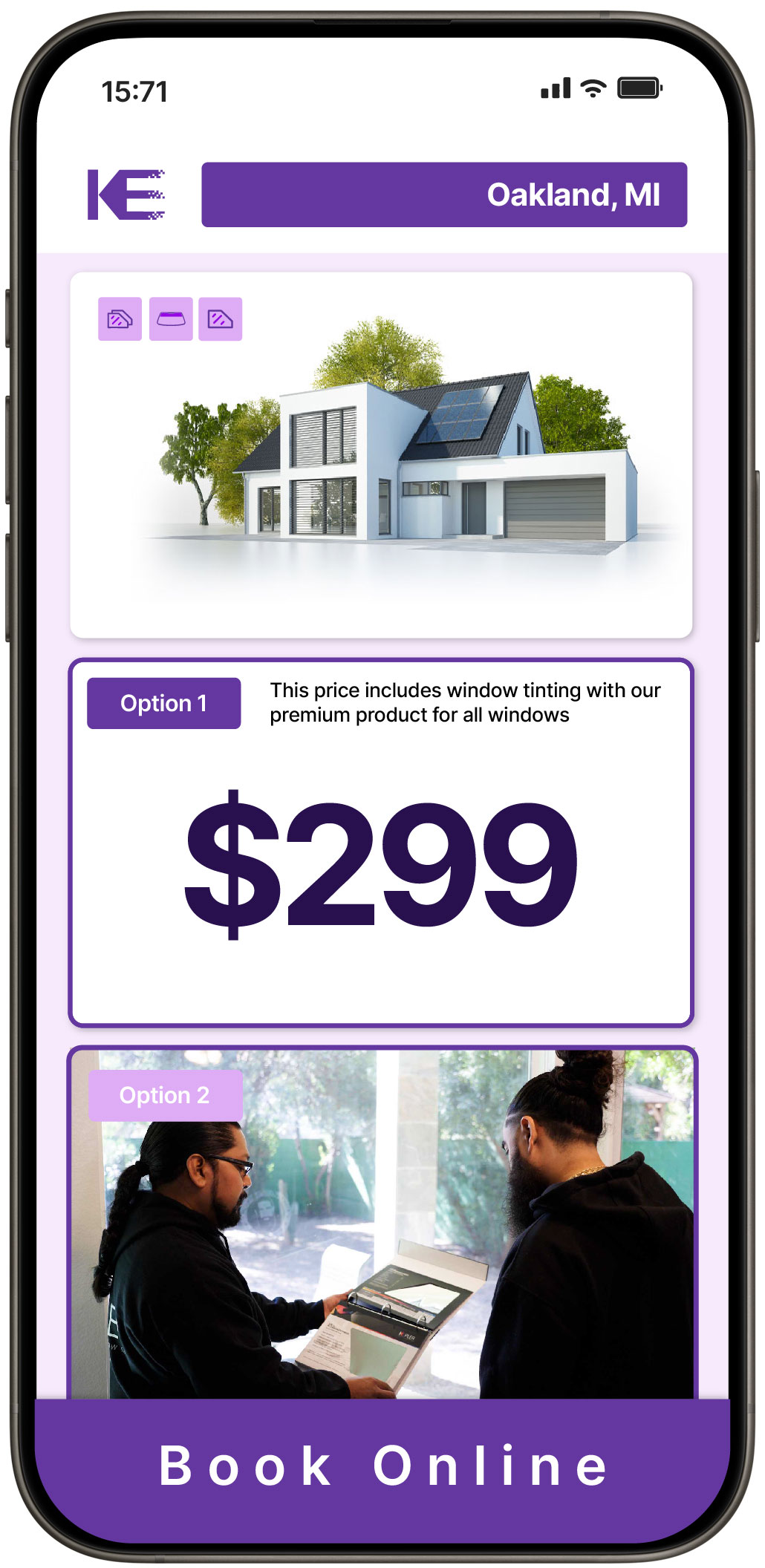 View Affordable Home Window Tinting Costs in Oakland, Michigan
