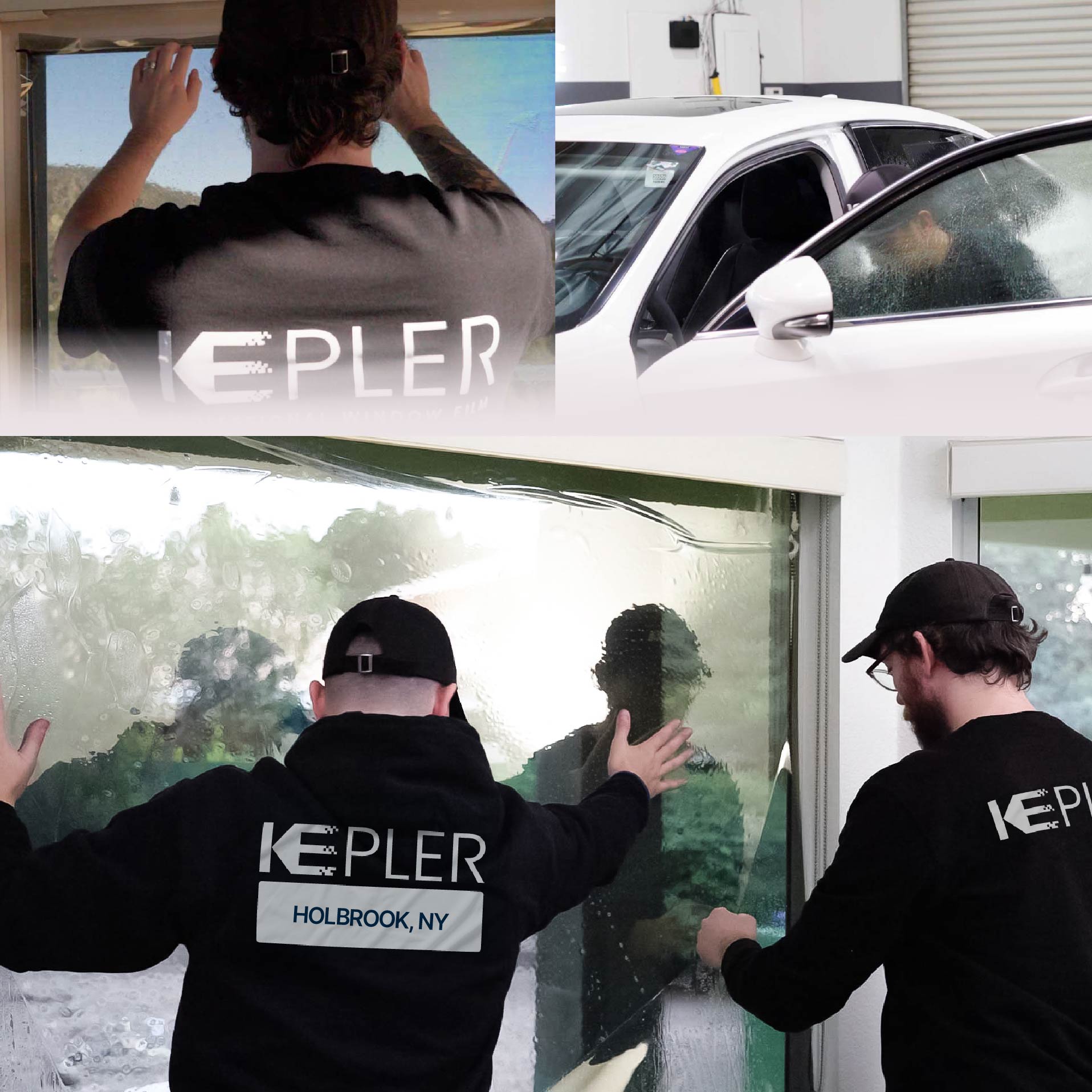 Kepler Specialist Performing Commercial Window Tinting in Holbrook Holbrook