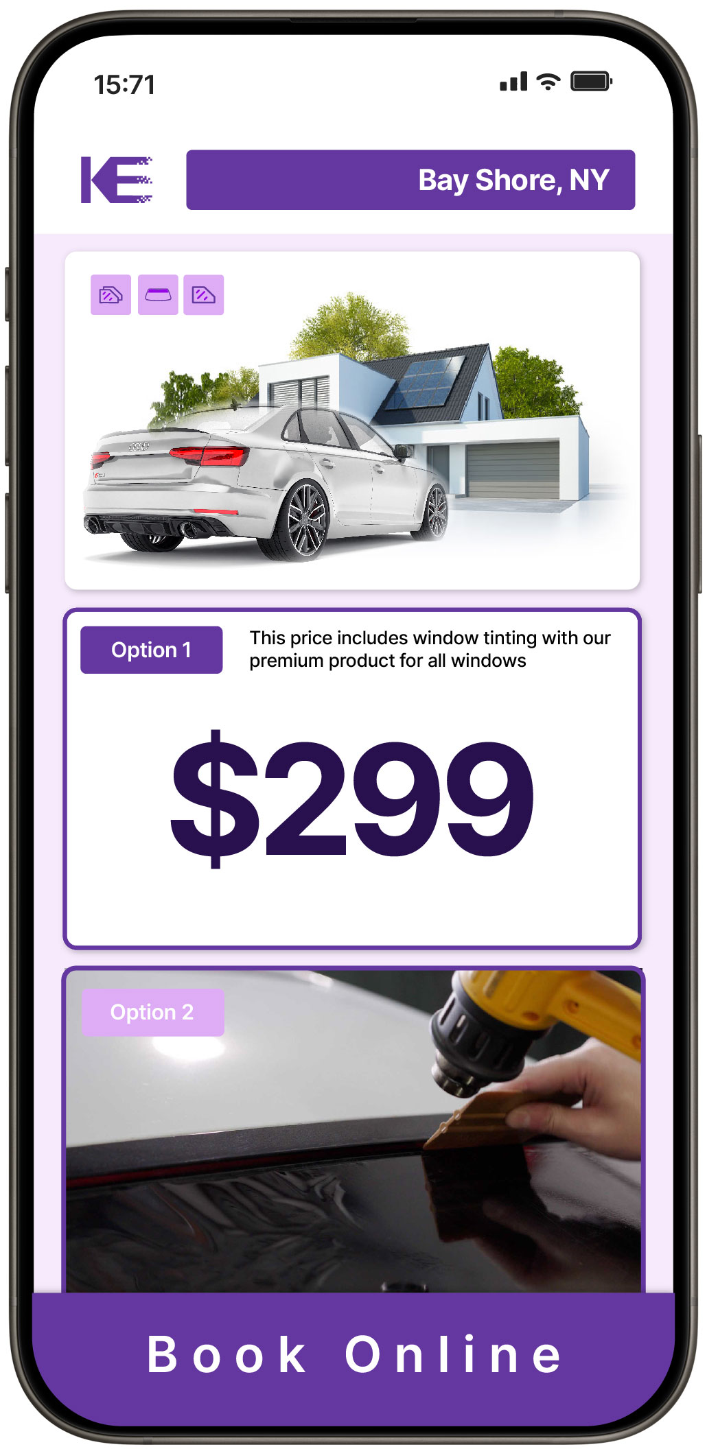 View Competitive Window Tinting Prices in Bay Shore, New York