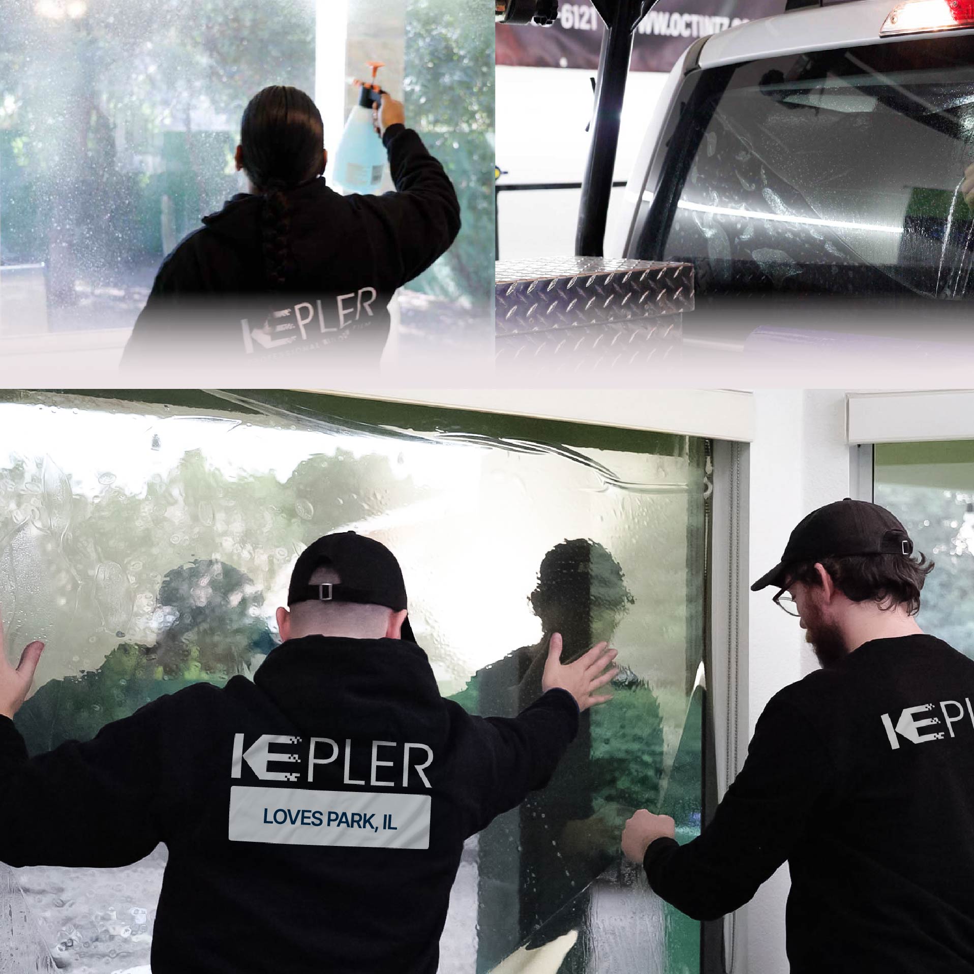 Kepler Specialist Performing Commercial Window Tinting in Loves Park Loves Park