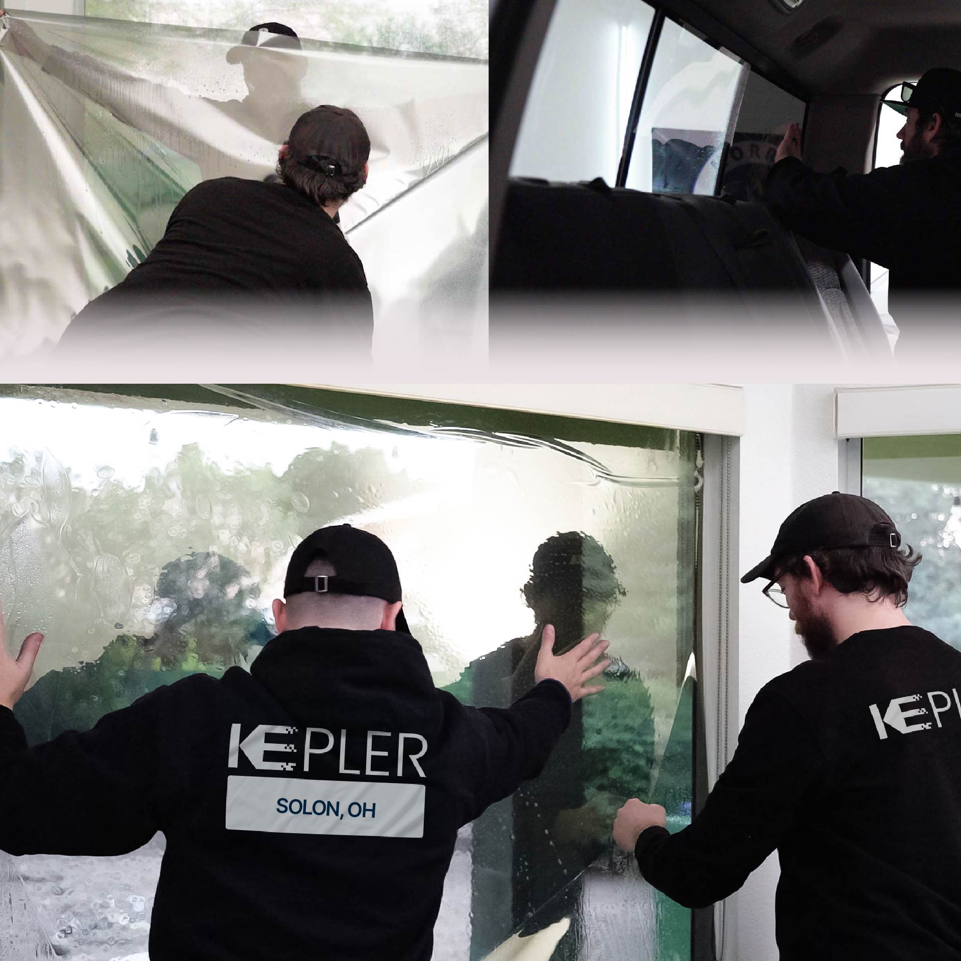 Kepler Specialist Performing Commercial Window Tinting in Solon Solon