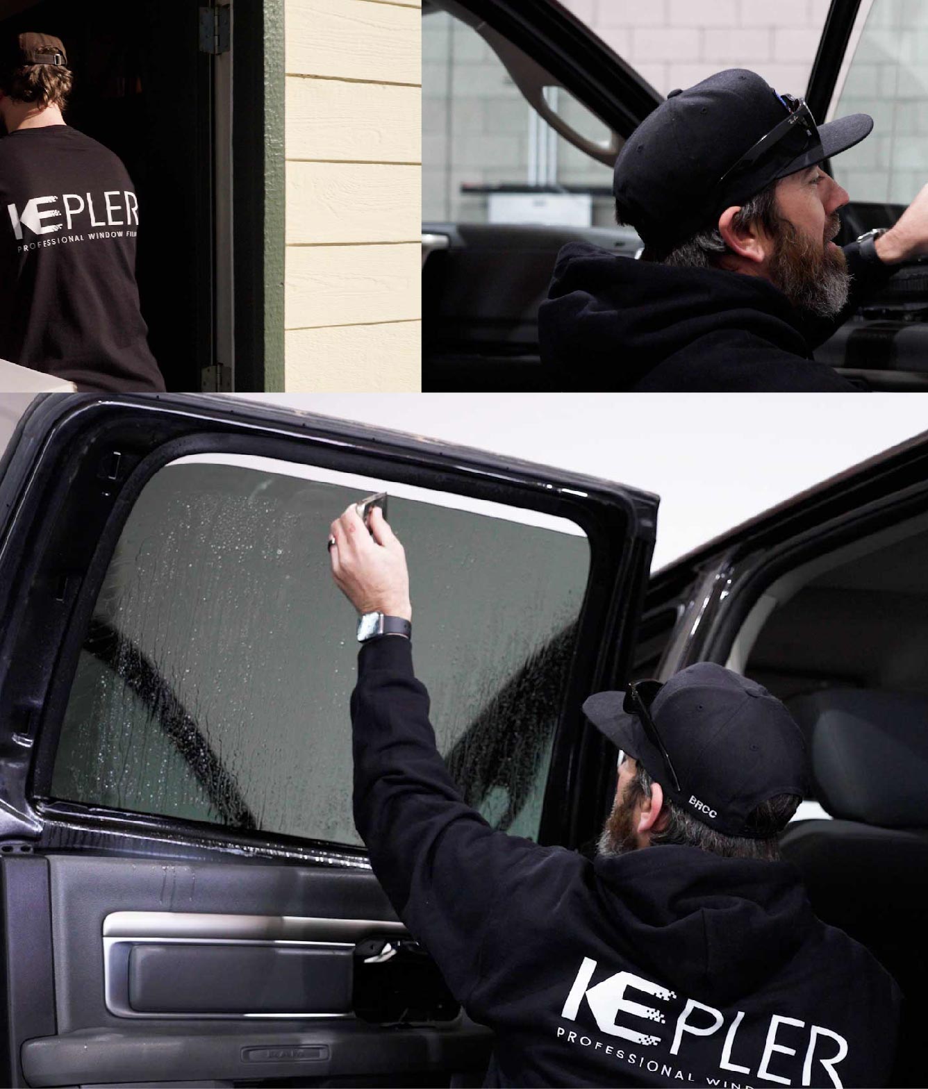 Kepler Window Tinting Specialists at Work in Fort Hood, Texas