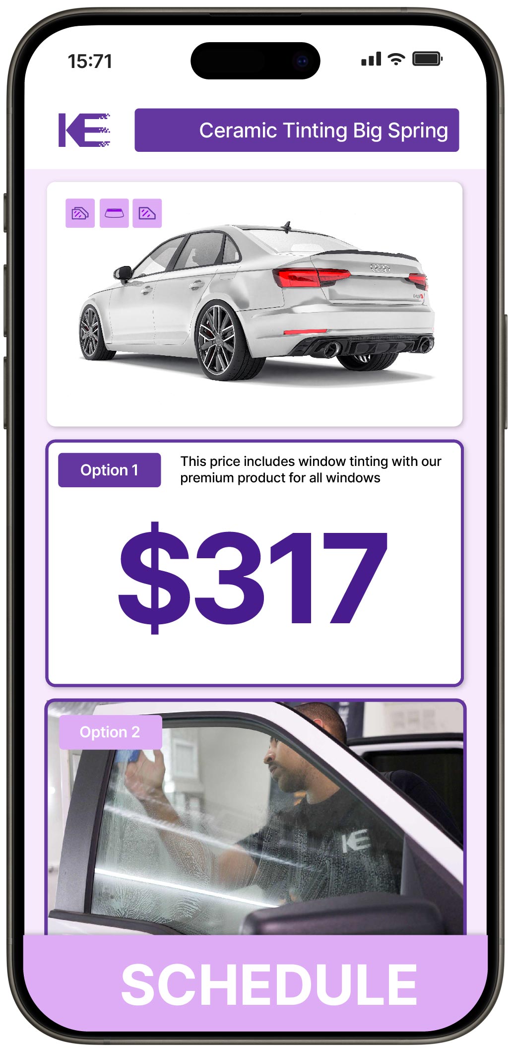 View Competitive Ceramic Window Tinting Rates in Big Spring, Texas