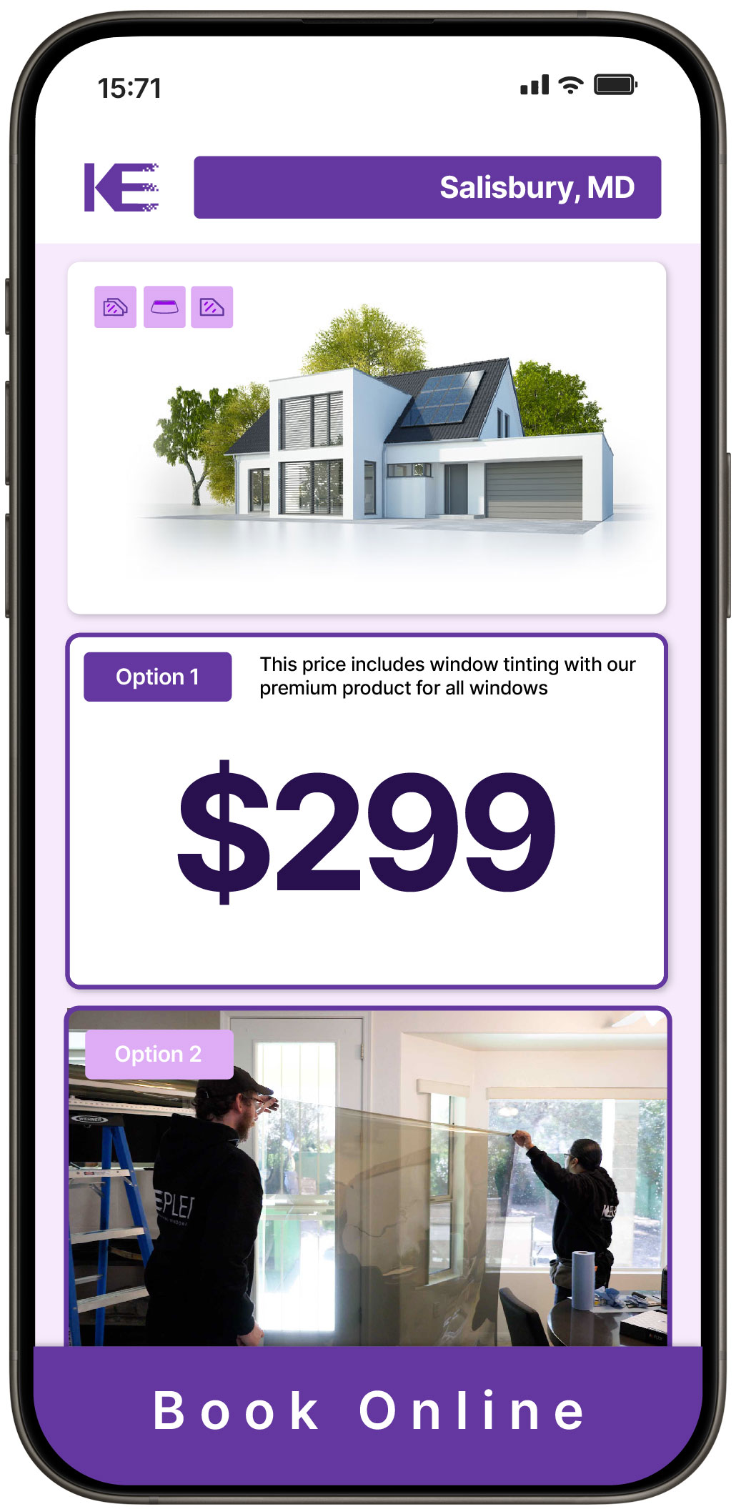 View Affordable Home Window Tinting Costs in Salisbury, Maryland