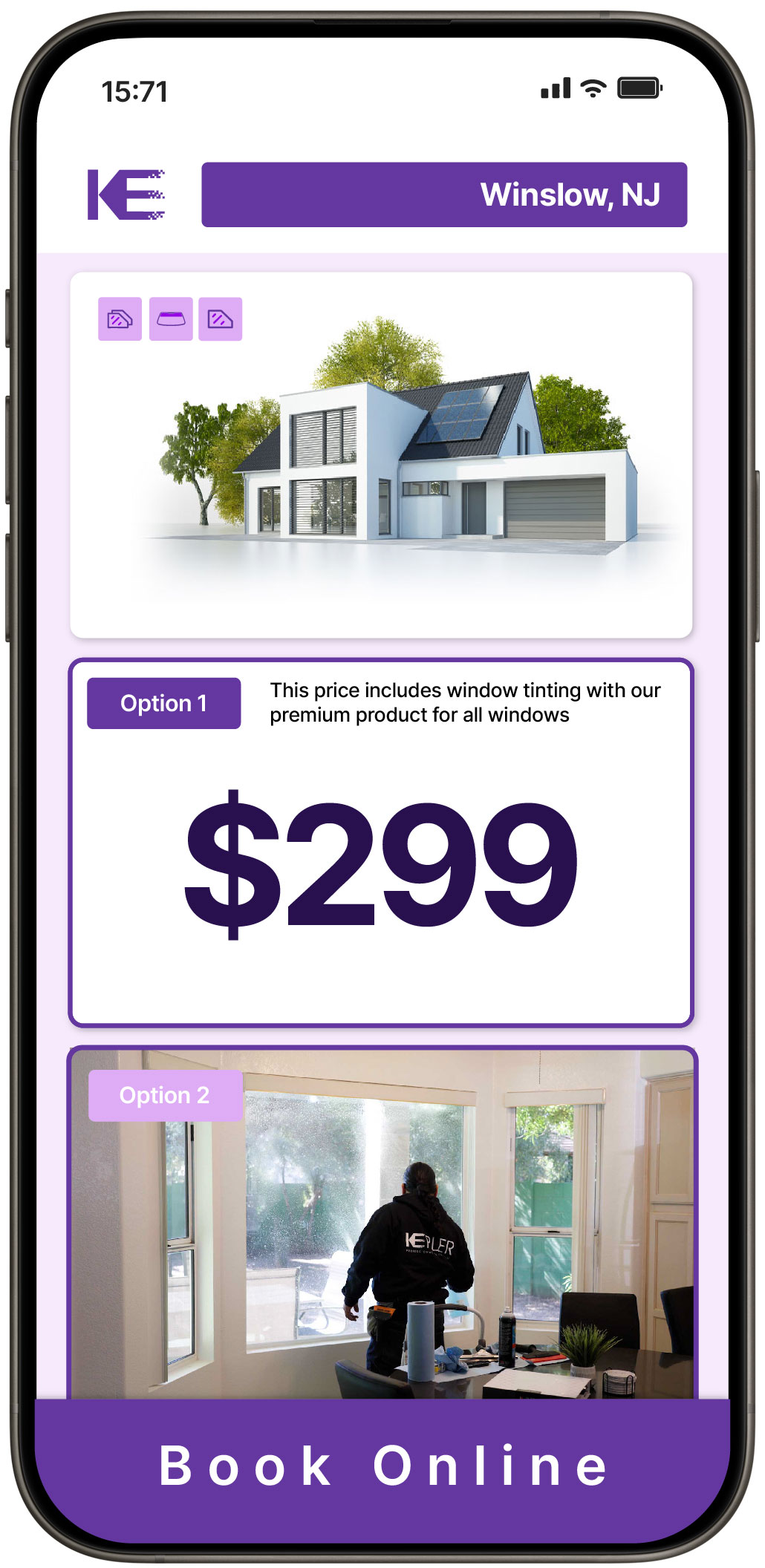 View Competitive Home Window Tinting Prices in Winslow, New Jersey