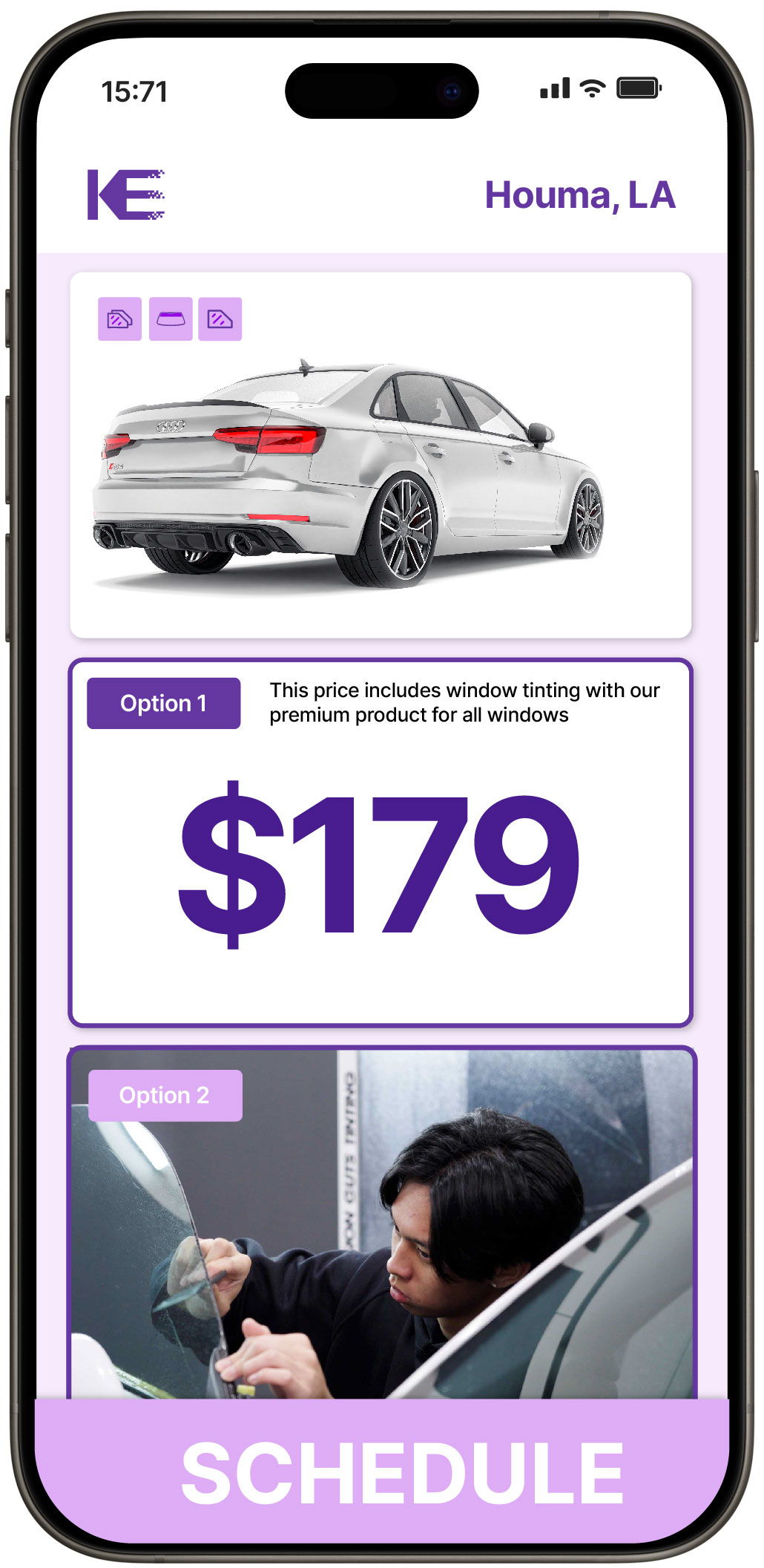 View Affordable Car Window Tinting Costs in Houma, Louisiana