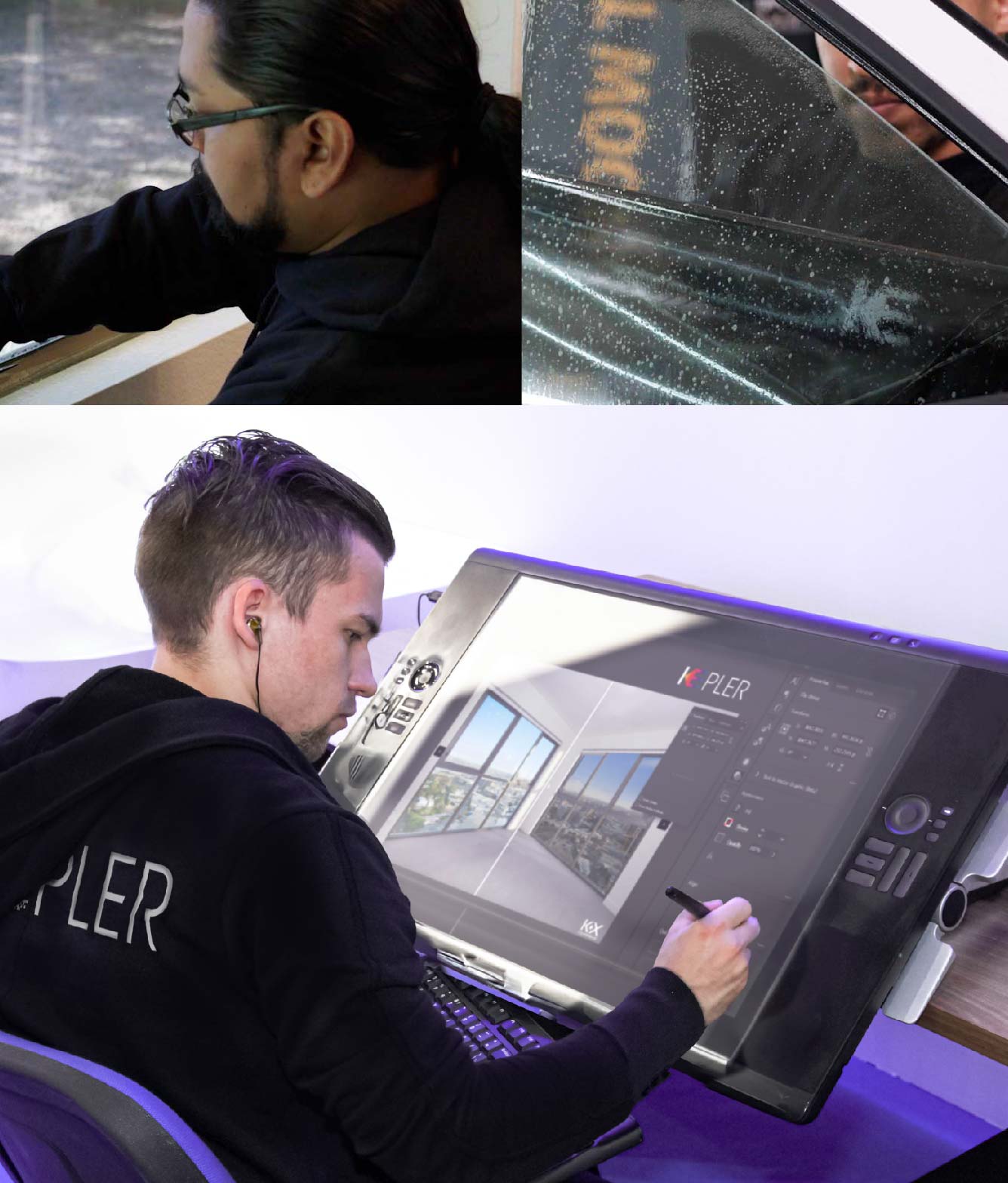 Kepler Specialist Performing Commercial Window Tinting in Surprise Surprise