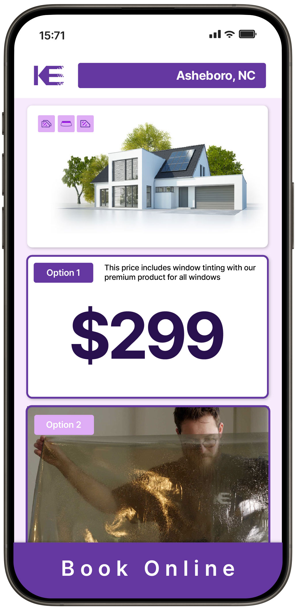 View Affordable Home Window Tinting Rates in Asheboro, North Carolina