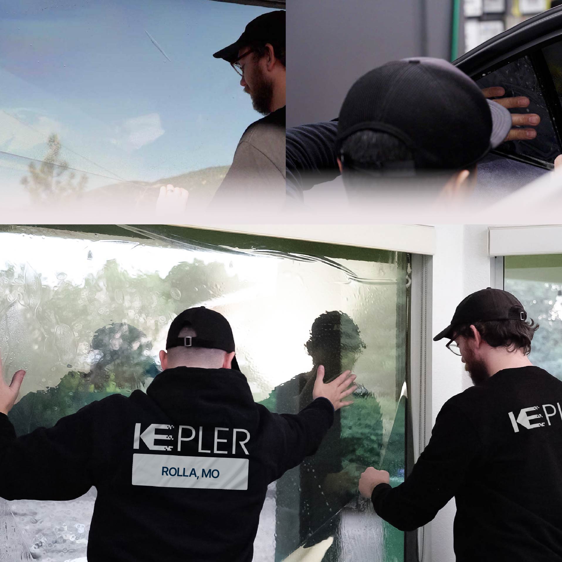 Kepler Specialist Performing Commercial Window Tinting in Rolla Rolla