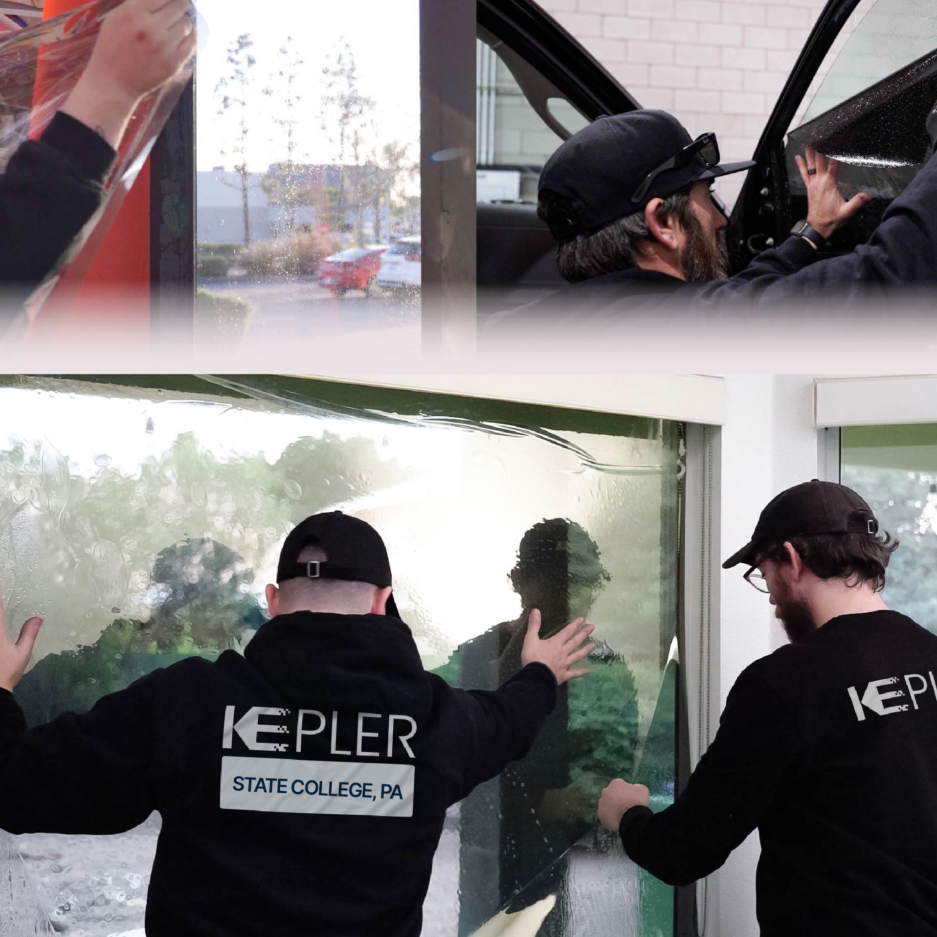 Kepler Specialist Performing Commercial Window Tinting in State College State College