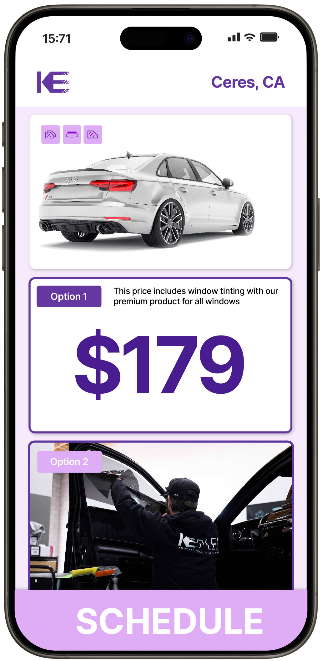 View Reasonable Car Window Tinting Prices in Ceres, California