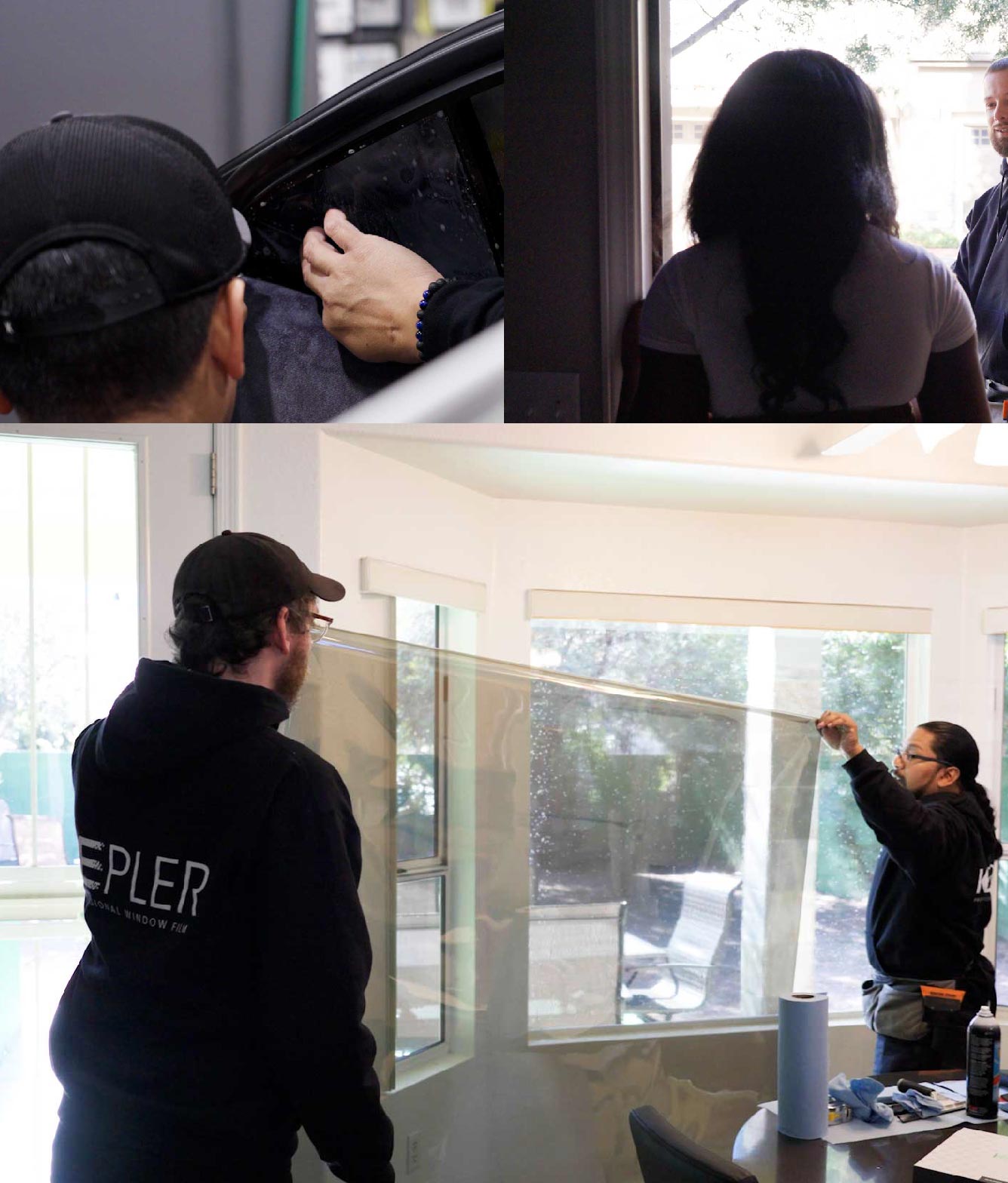 Home Window Tinting Specialist with Film in Grandville, Michigan