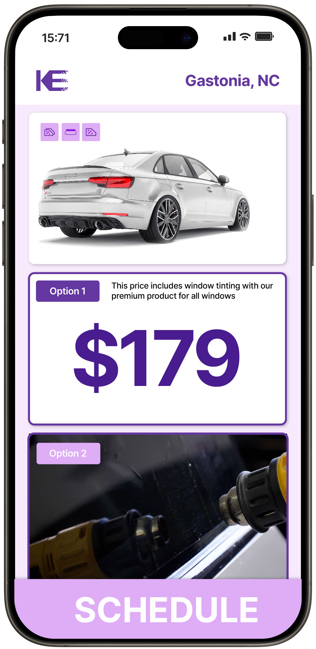 View Affordable Car Window Tinting Rates in Gastonia, North Carolina
