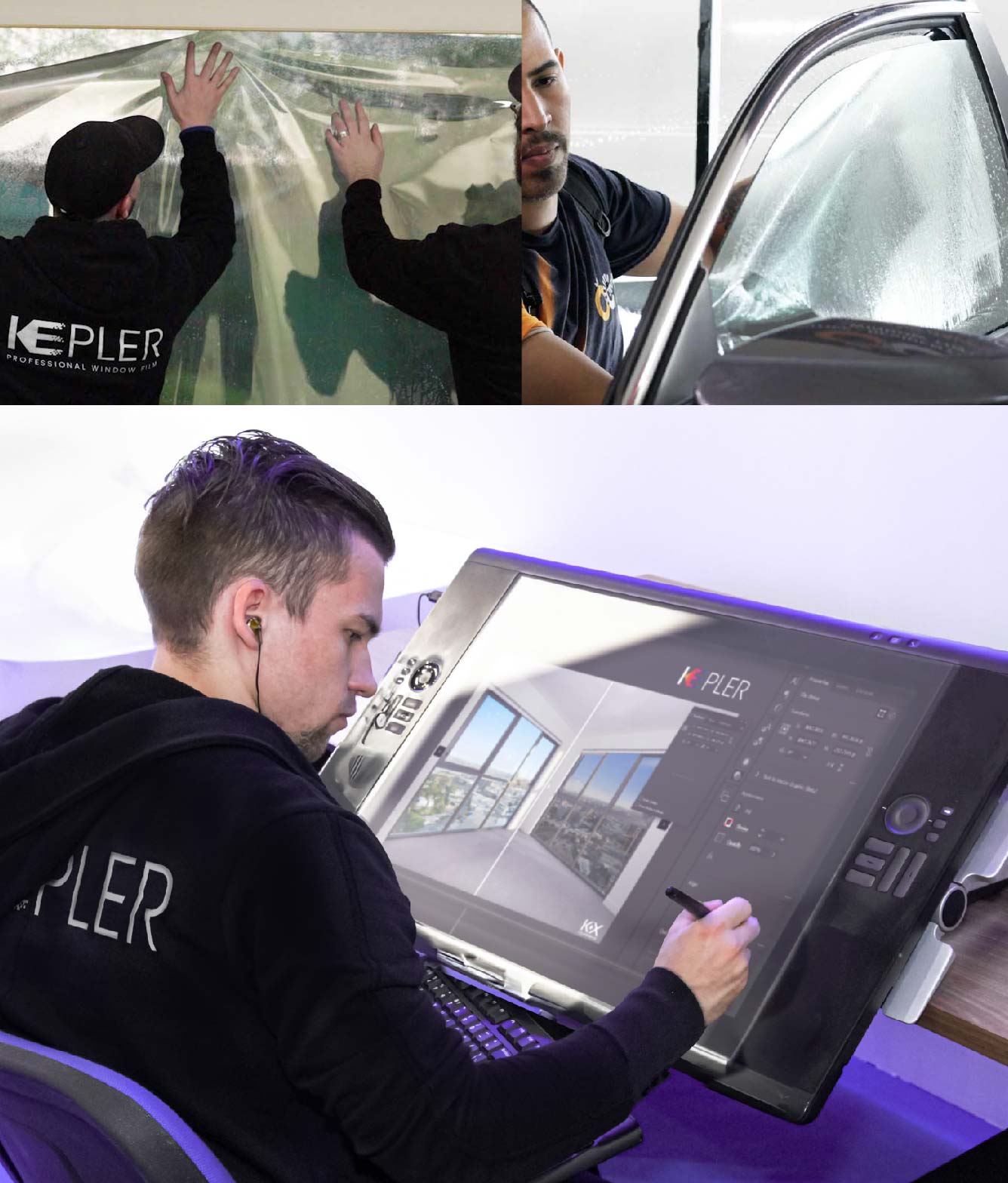 Kepler Specialist Performing Commercial Window Tinting in Front Royal Front Royal