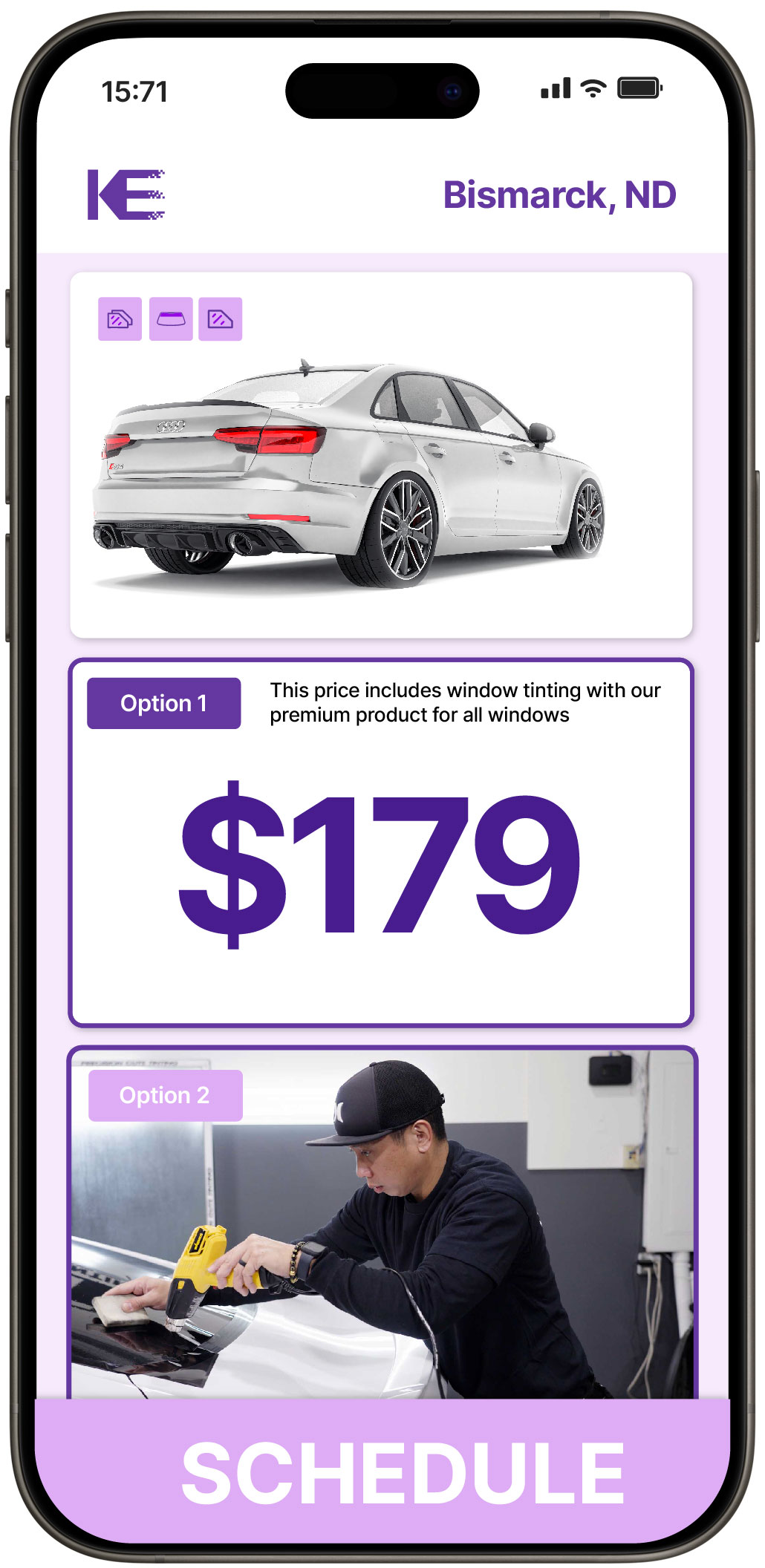 View Affordable Car Window Tinting Costs in Bismarck, North Dakota
